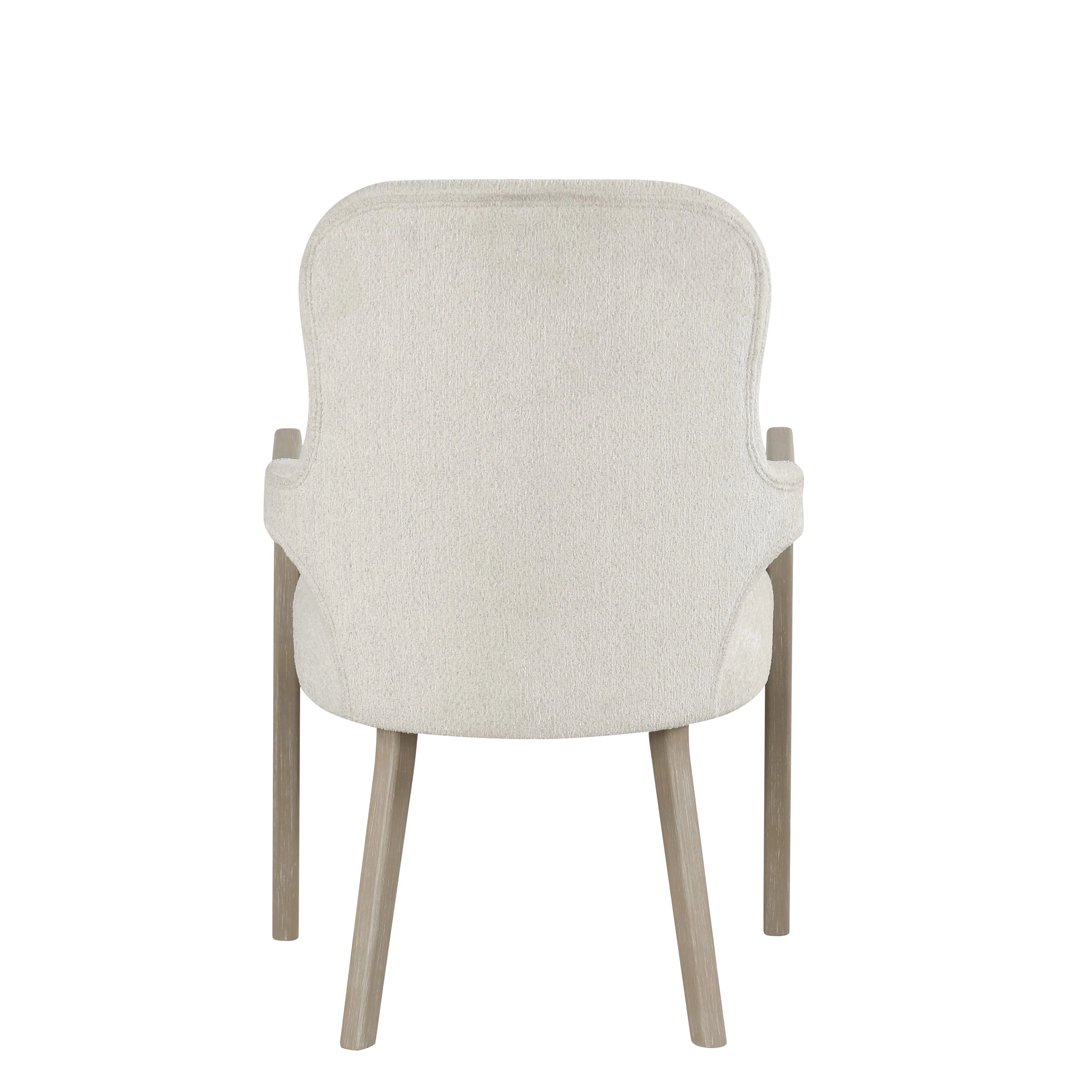 Gwendolyn Upholstered Arm Chair (2 Per Carton)-Cerused Taupe - Image 4