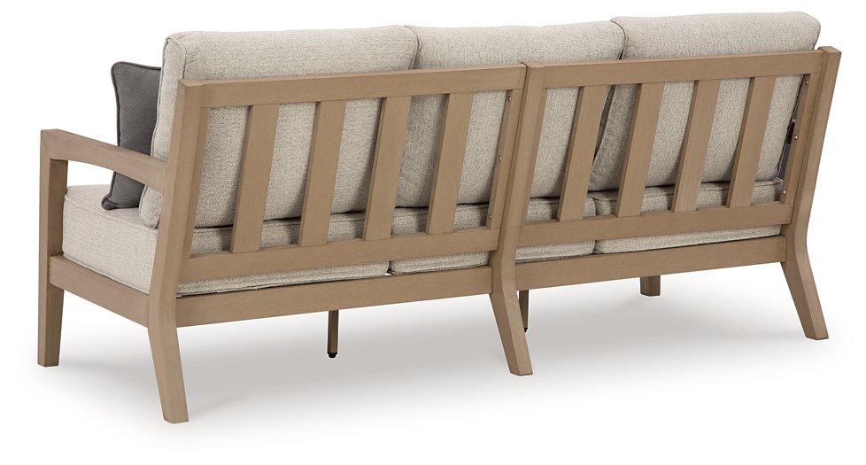Hallow Creek Outdoor Sofa with Cushion - Image 5