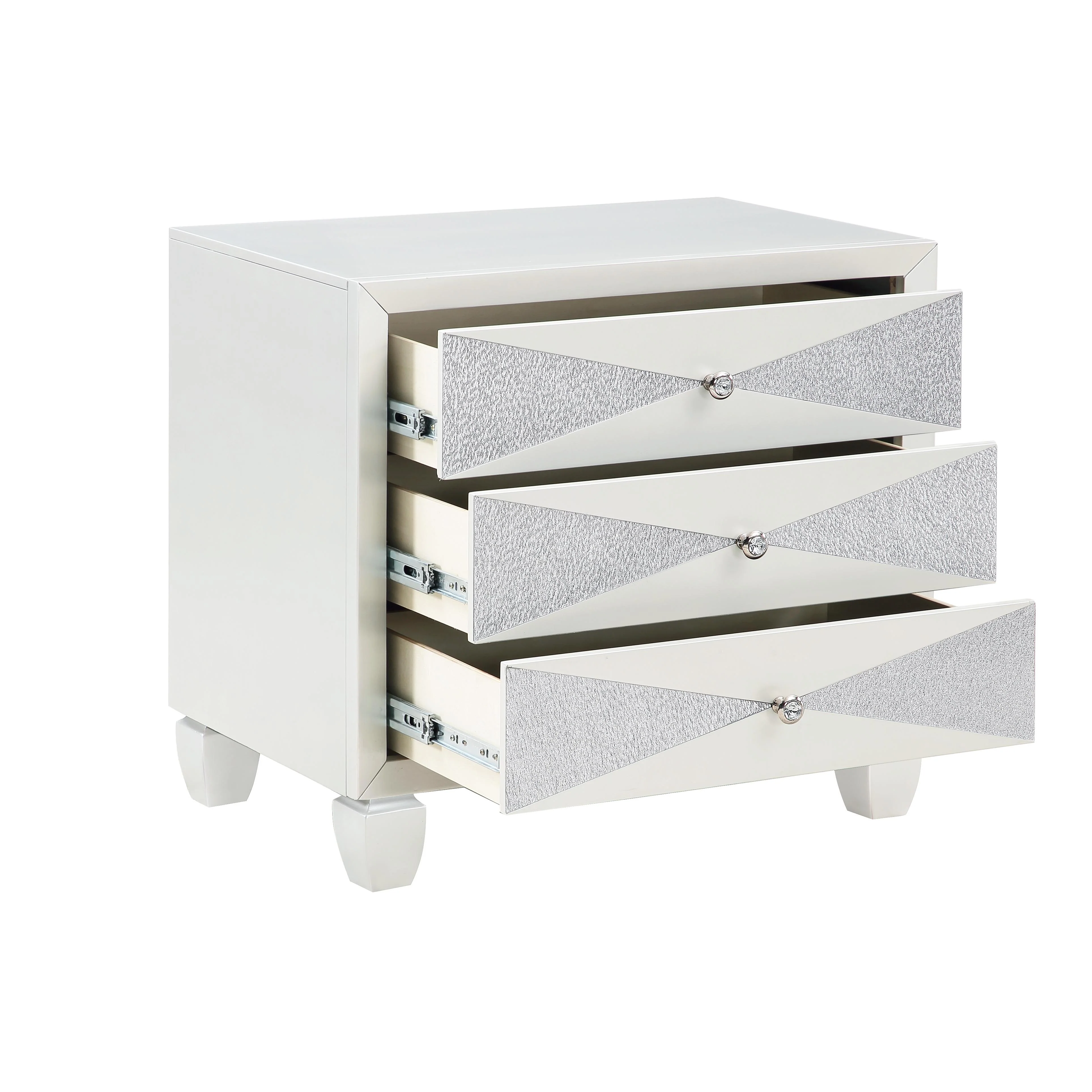 HARLEQUIN NIGHTSTAND-PLATINUM - Image 4