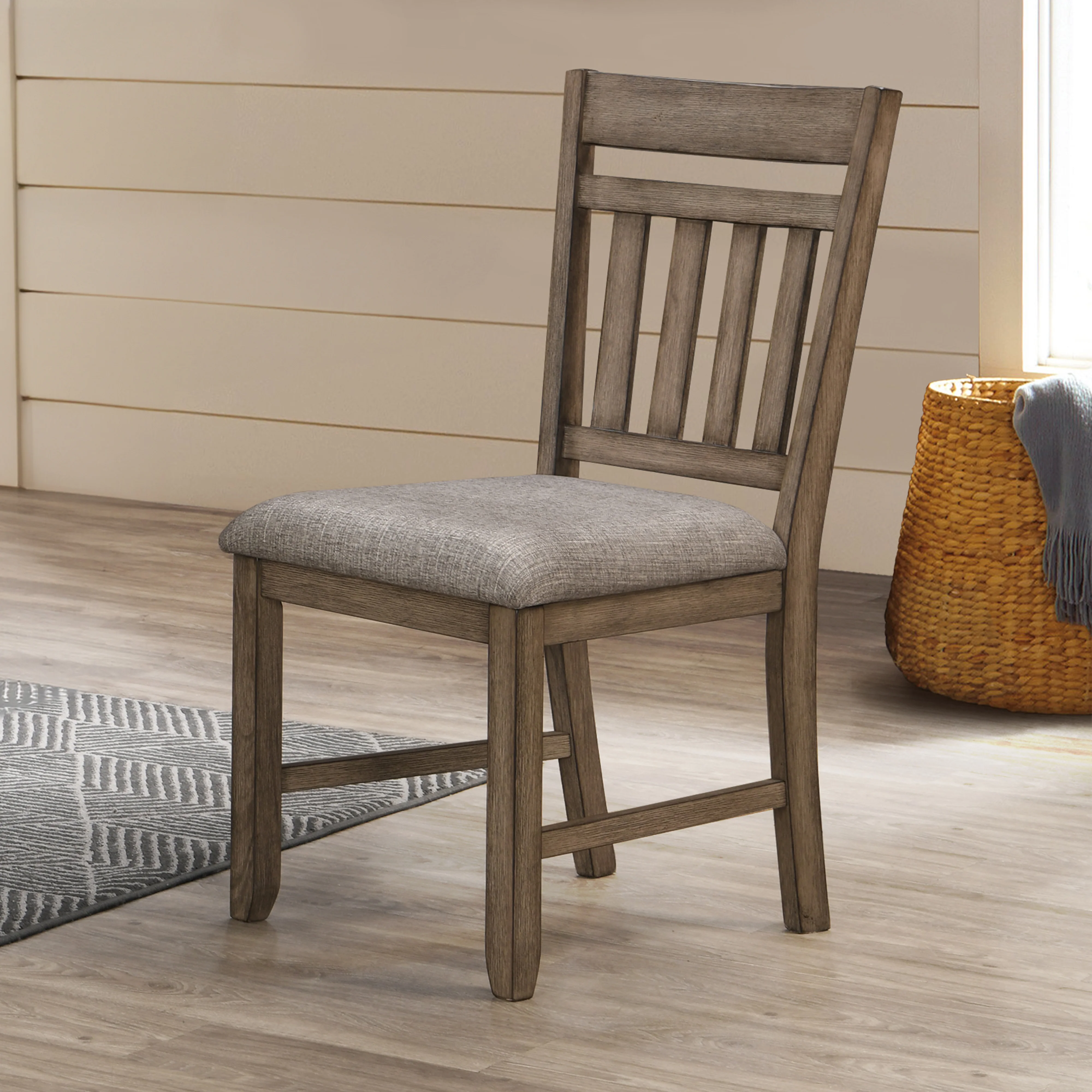 Harrisburg Dining Chair (2 Per Carton)--Walnut - Image 7