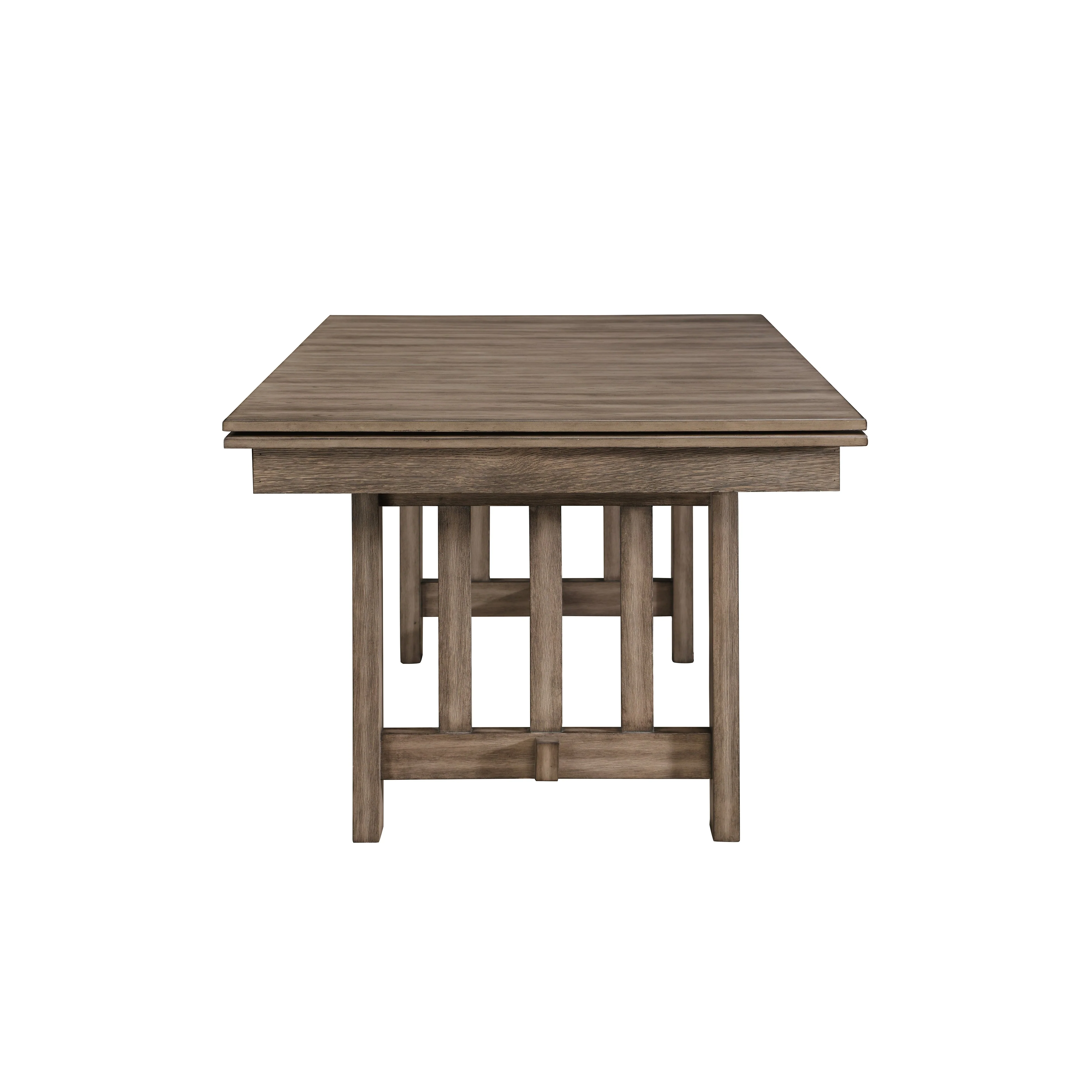 Harrisburg Dining Table Base-Walnut - Image 6