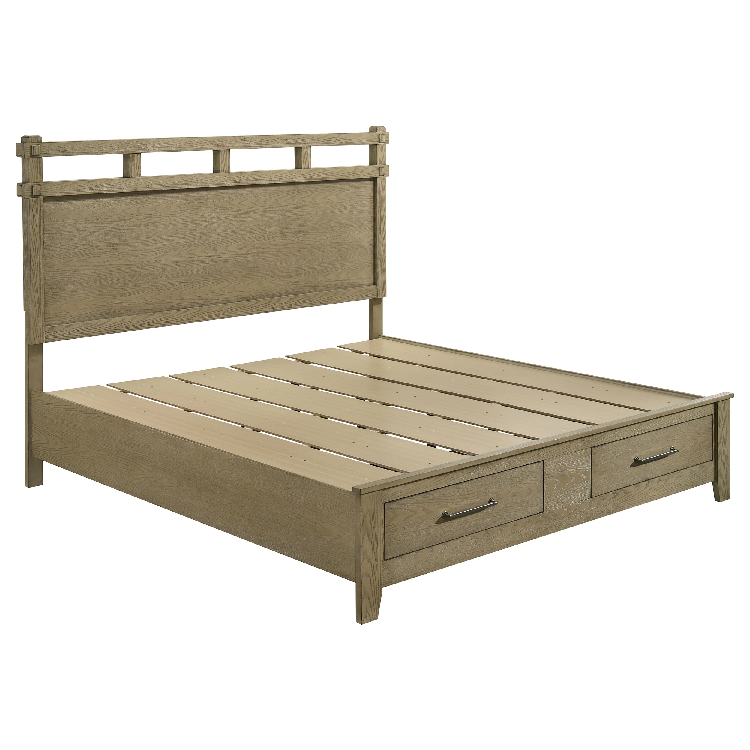 Hazlewood Panel Platform Storage Bed - Image 11