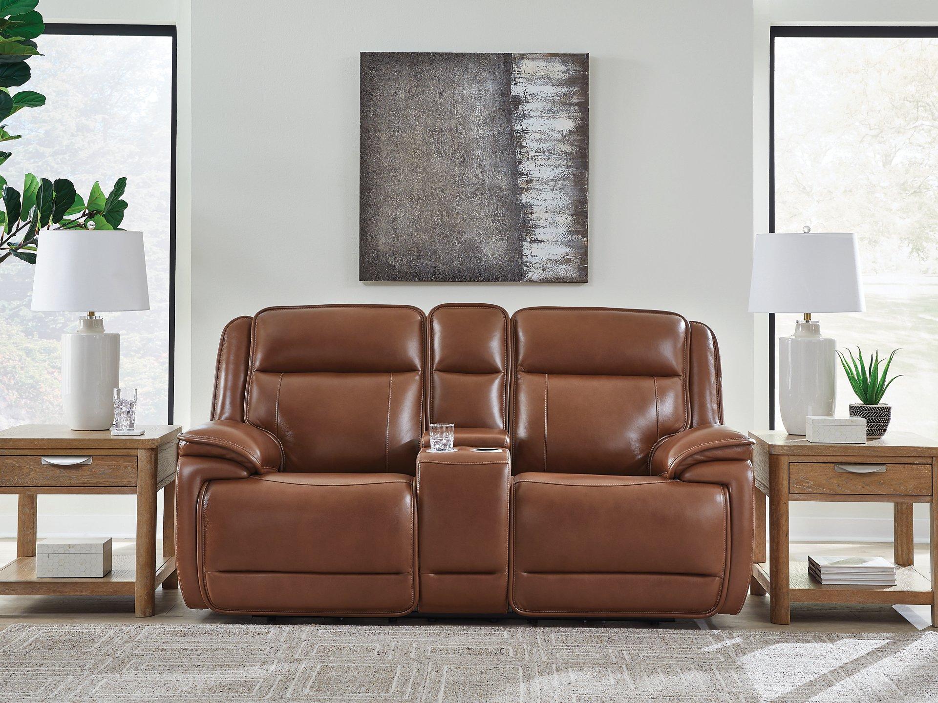 Healy Pier Power Reclining Loveseat with Console - Image 2