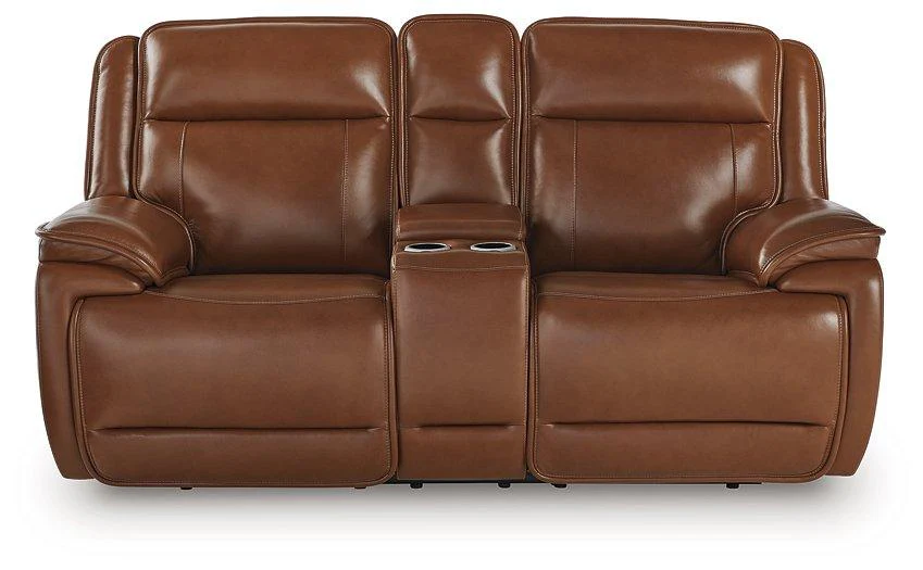 Healy Pier Power Reclining Loveseat with Console - Image 4