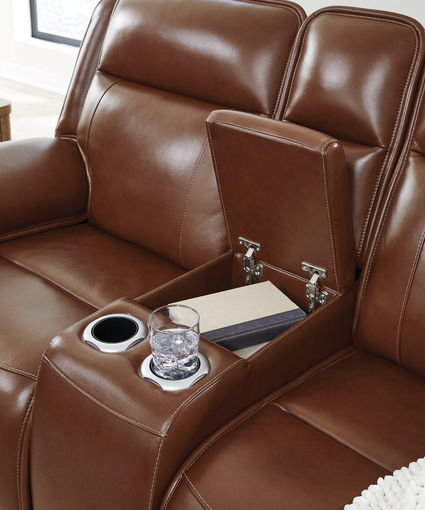 Healy Pier Power Reclining Loveseat with Console - Image 6