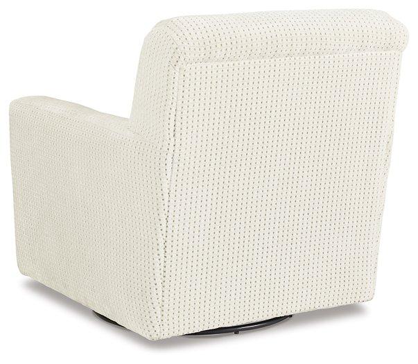 Herstow Swivel Glider Accent Chair - Image 5