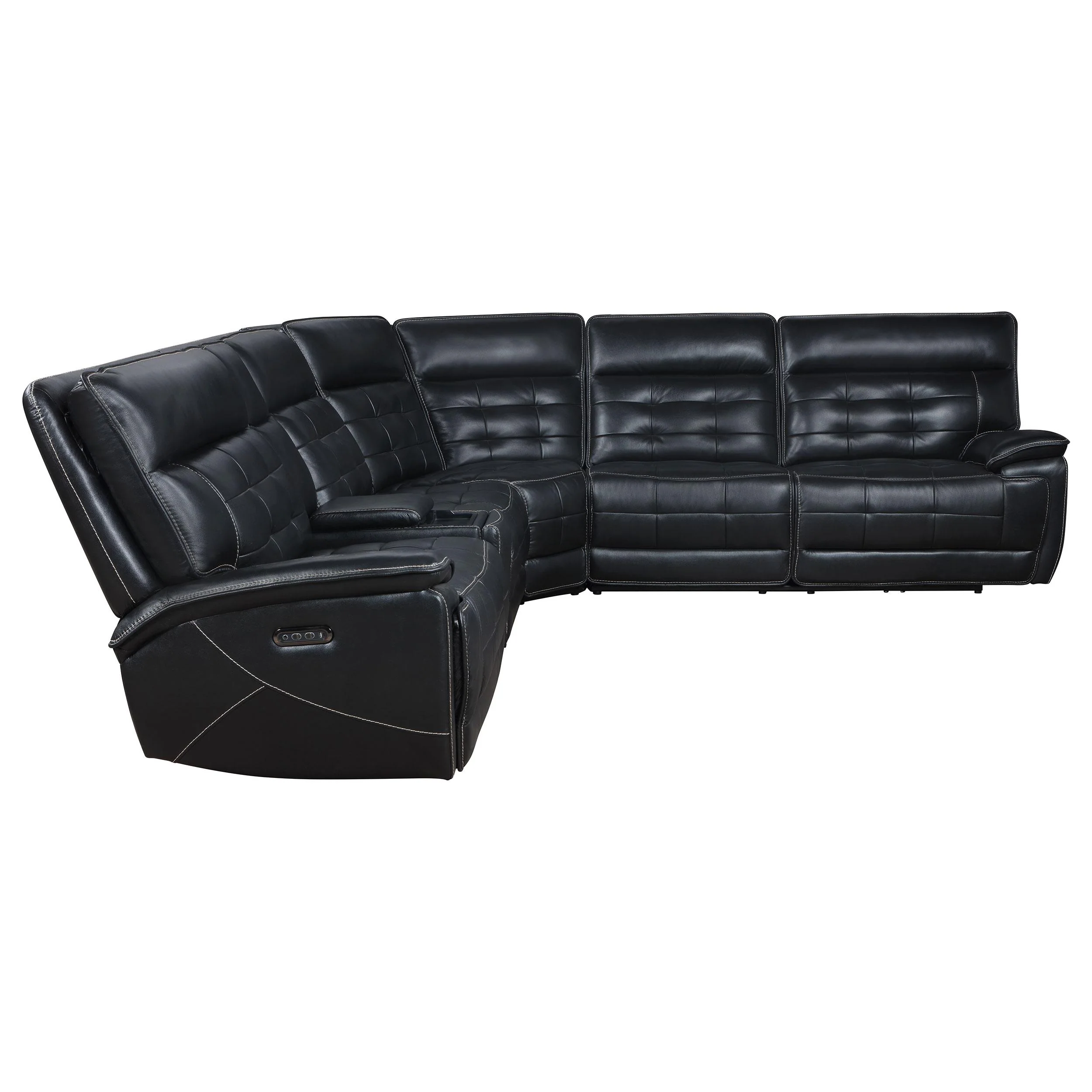 Hewitt Dual Power Reclining Sectional - Image 7