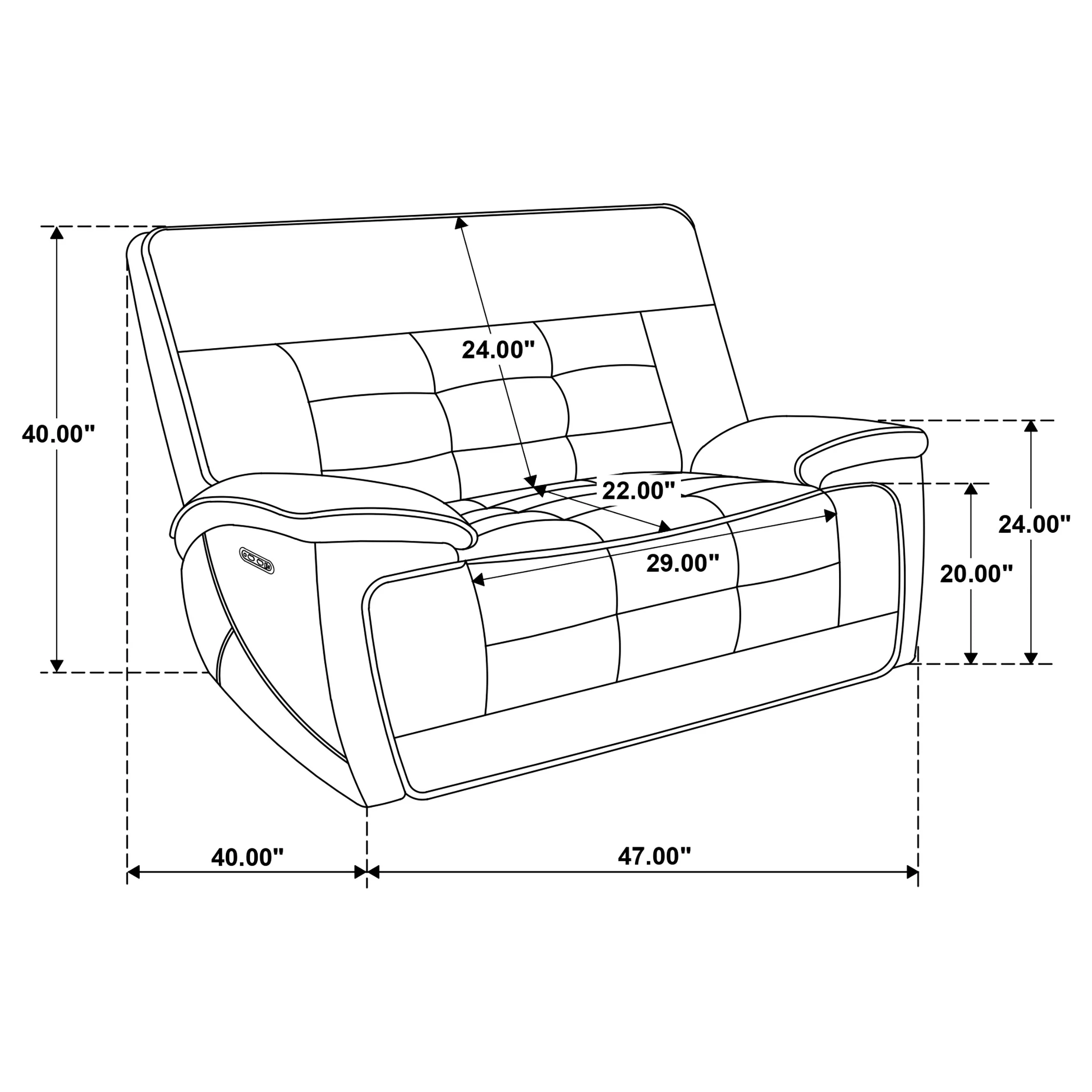 Hewitt Power Recliner - Image 10