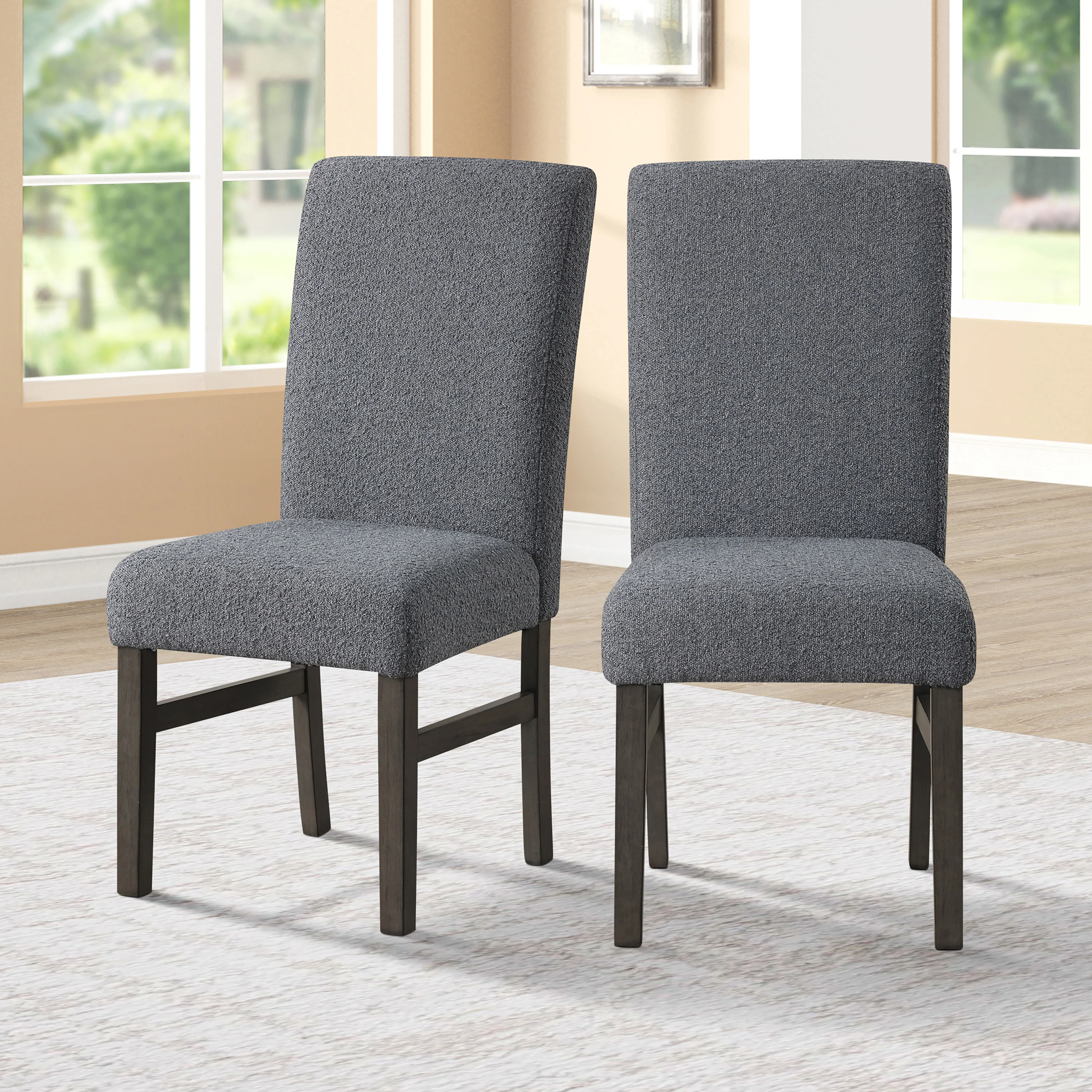 High Line Dining Chair (2 Per Carton)-Gray - Image 7