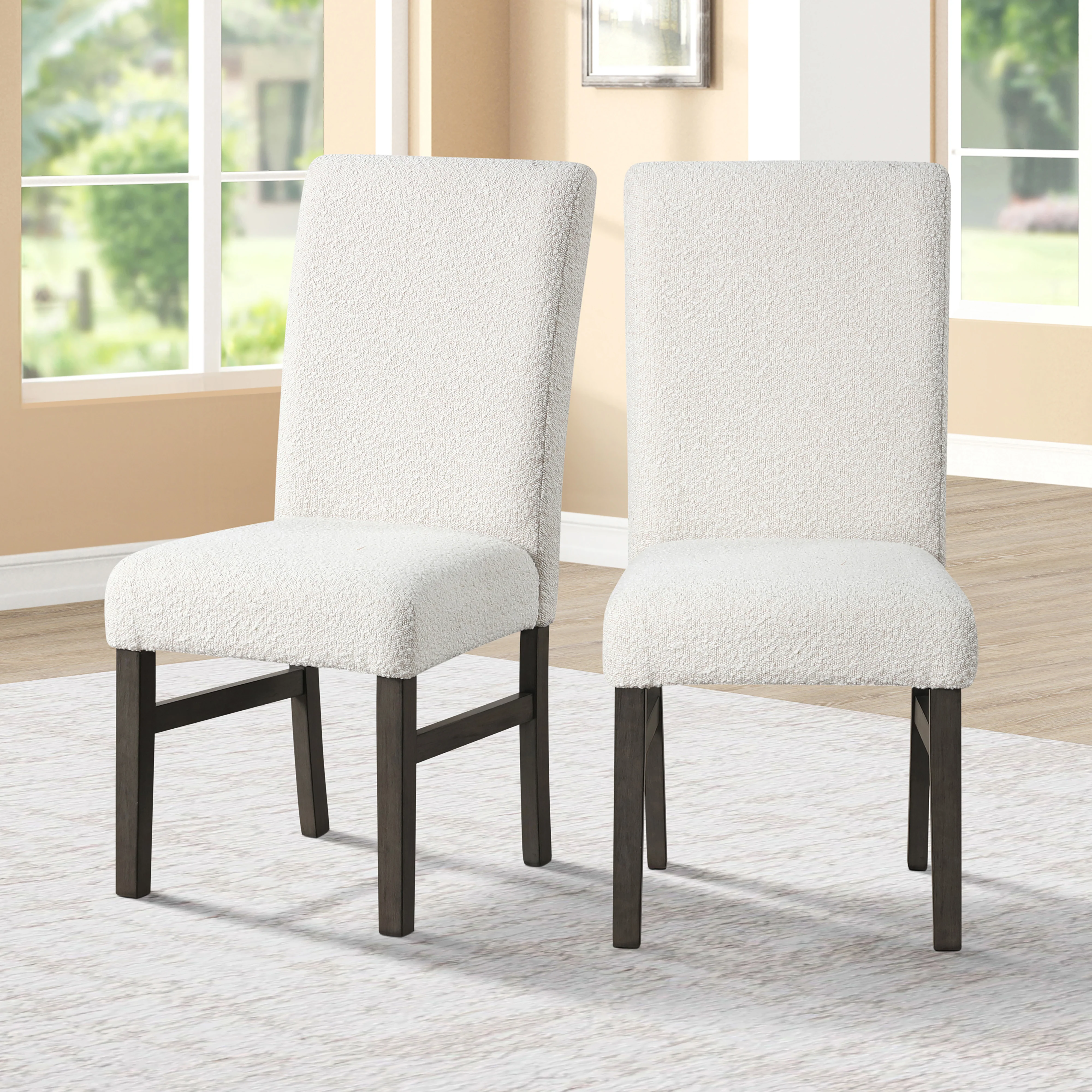 High Line Dining Chair (2 Per Carton)-Whte - Image 7