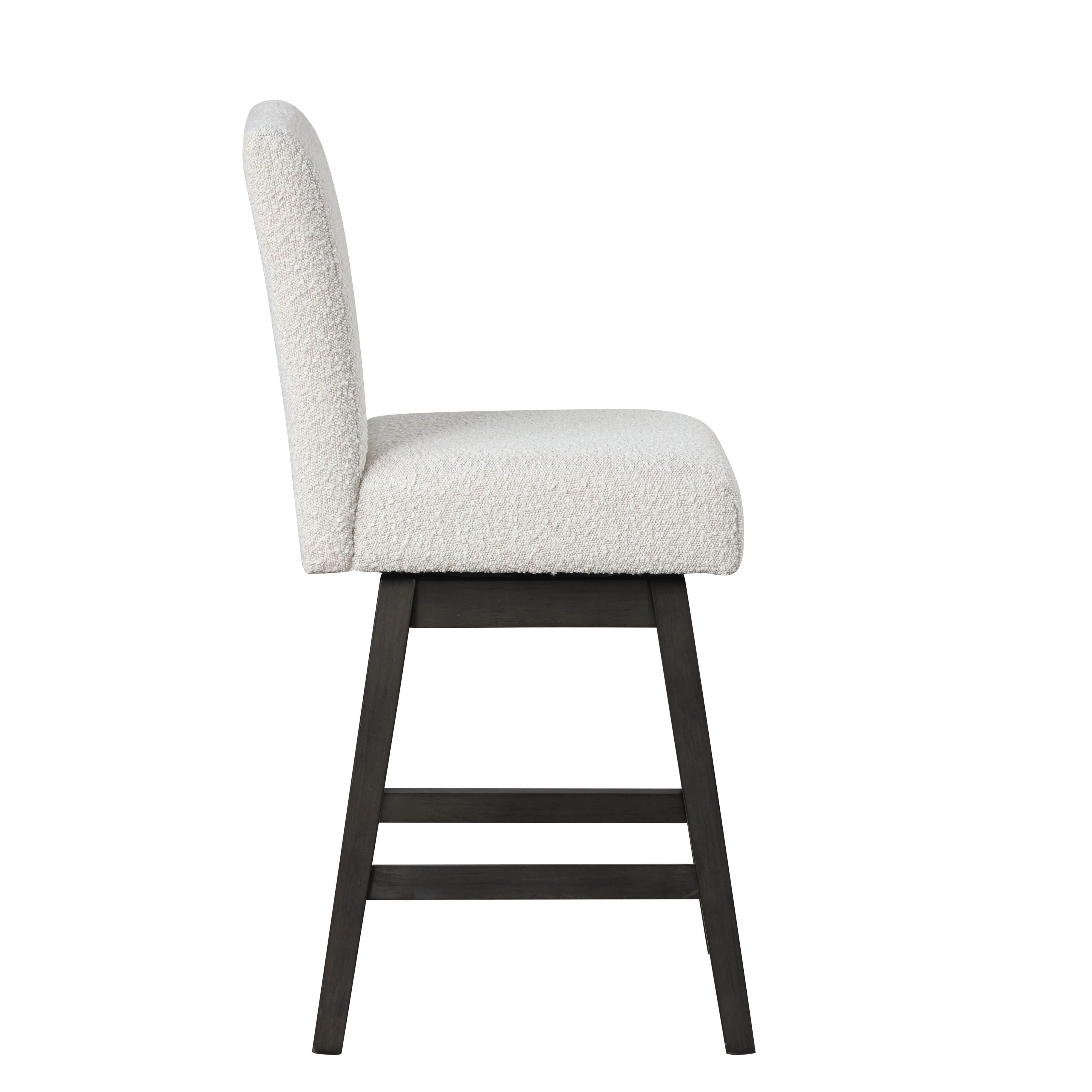 High Line Swivel Counter Chair (2 Per Carton) -White - Image 3