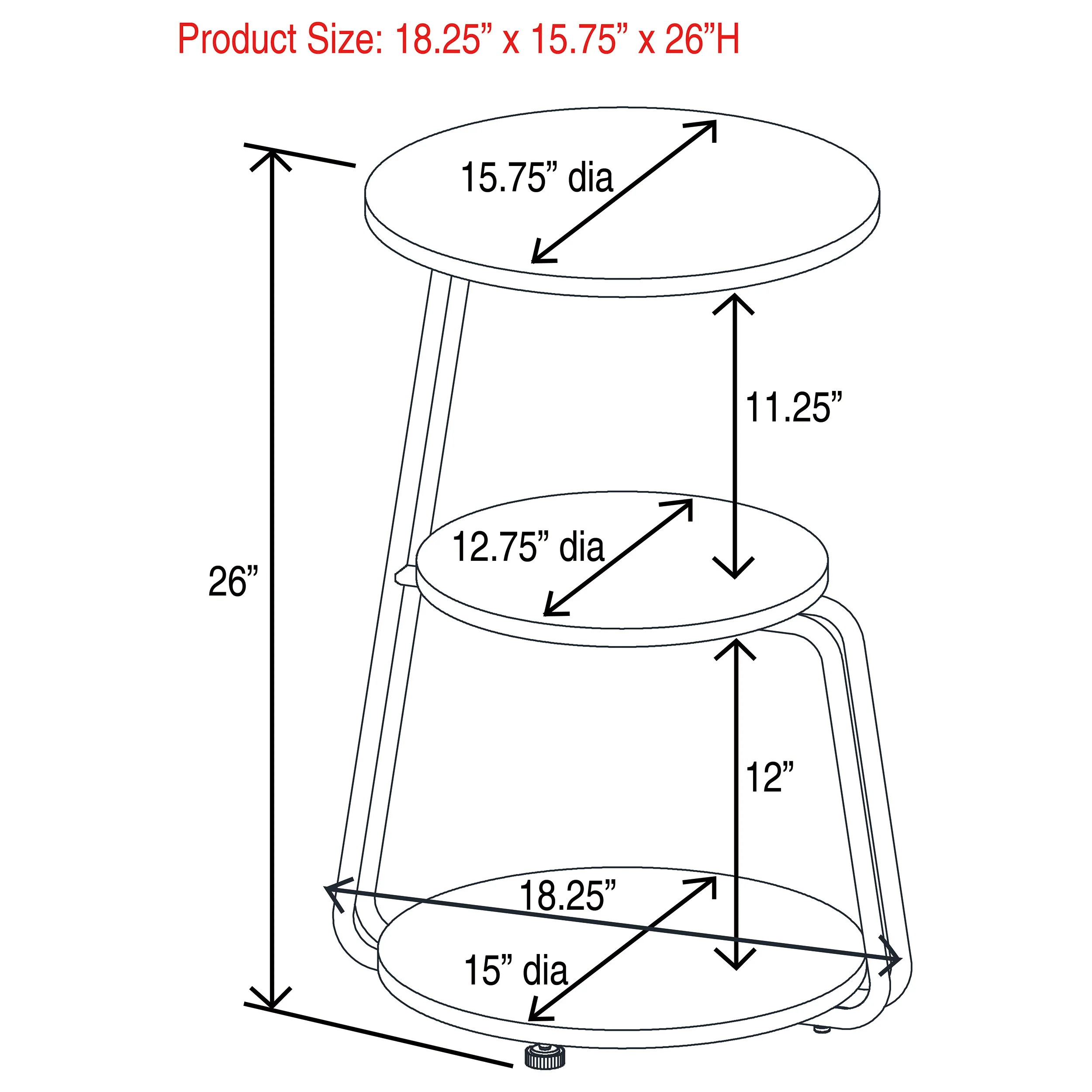 Hilly Side Table - Image 10