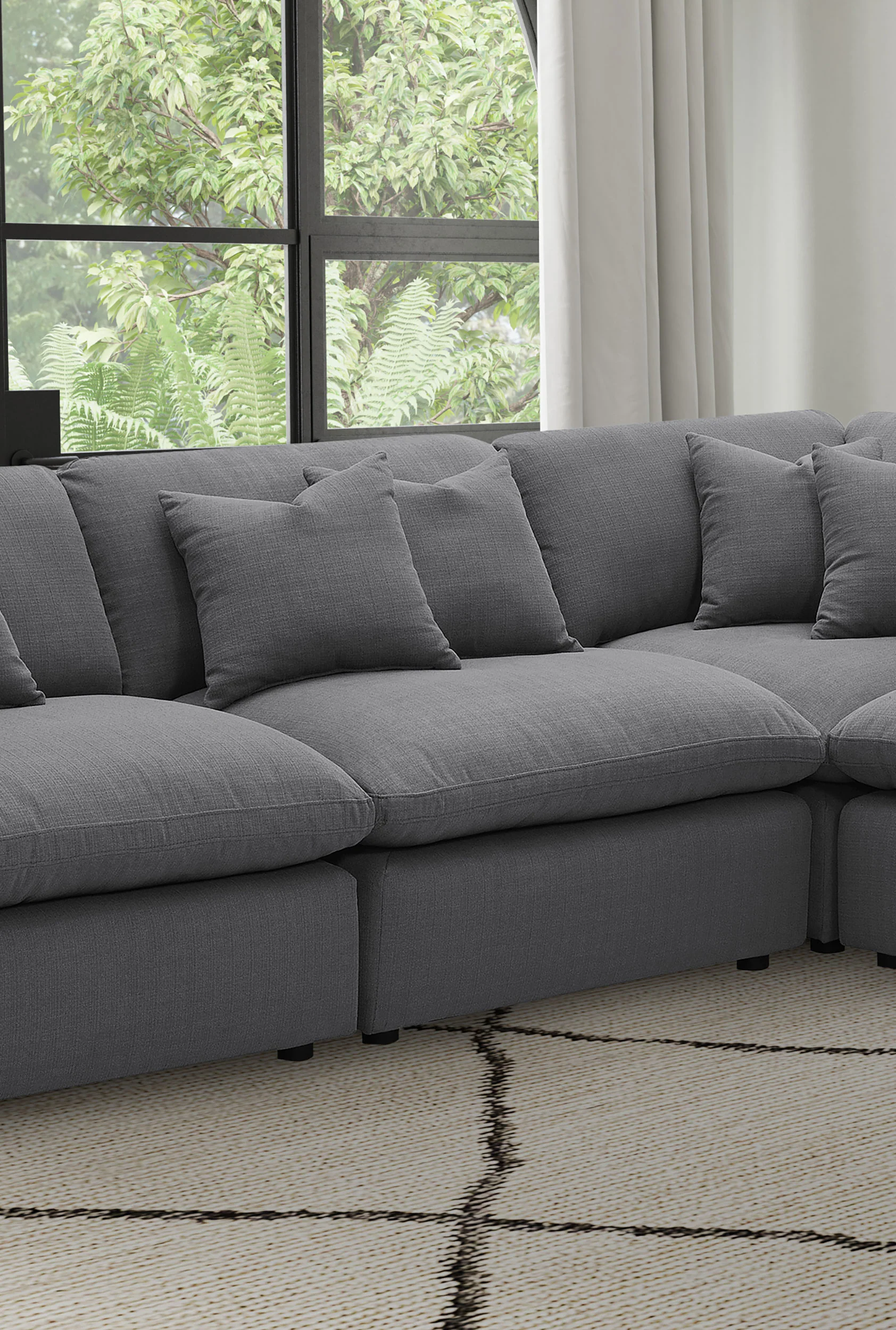 Hobson Armless Chair - Image 14