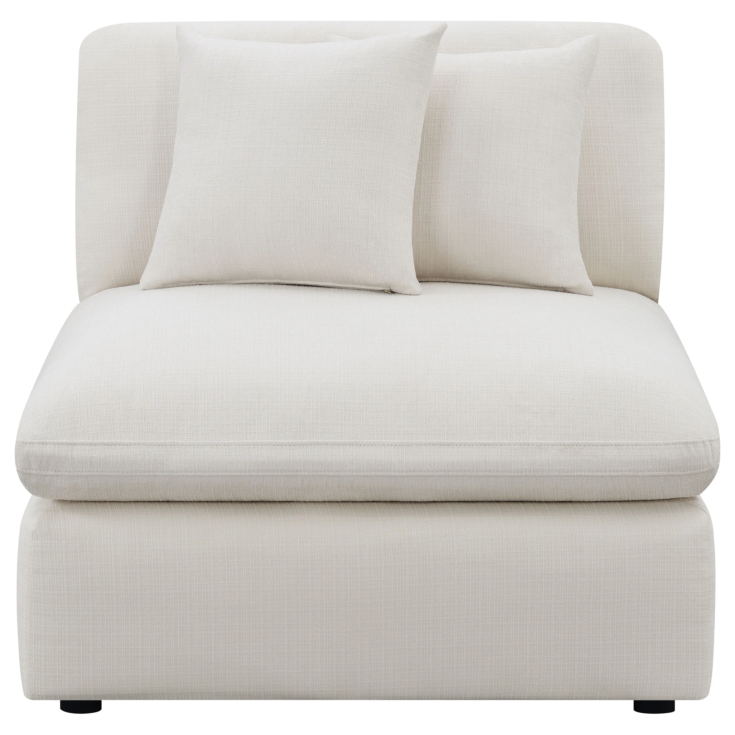 Hobson Armless Chair - Image 3