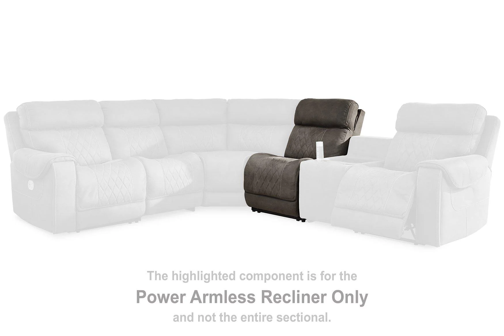 Hoopster 6-Piece Power Reclining Sectional - Image 6