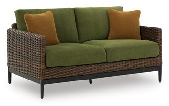 Horizon Hall Outdoor Loveseat with Cushion - Image 3
