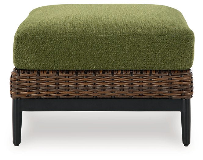 Horizon Hall Outdoor Ottoman with Cushion - Image 4
