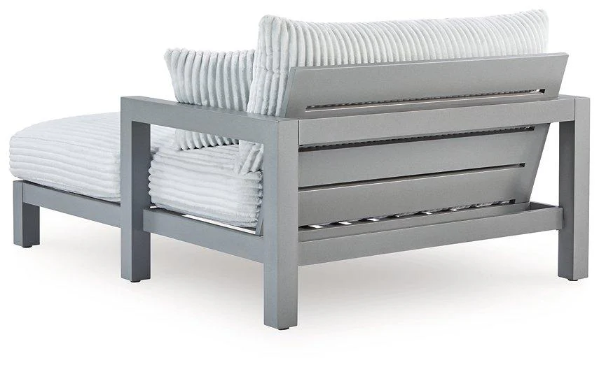 Hurley Park Outdoor Chaise Lounge with Cushion - Image 4