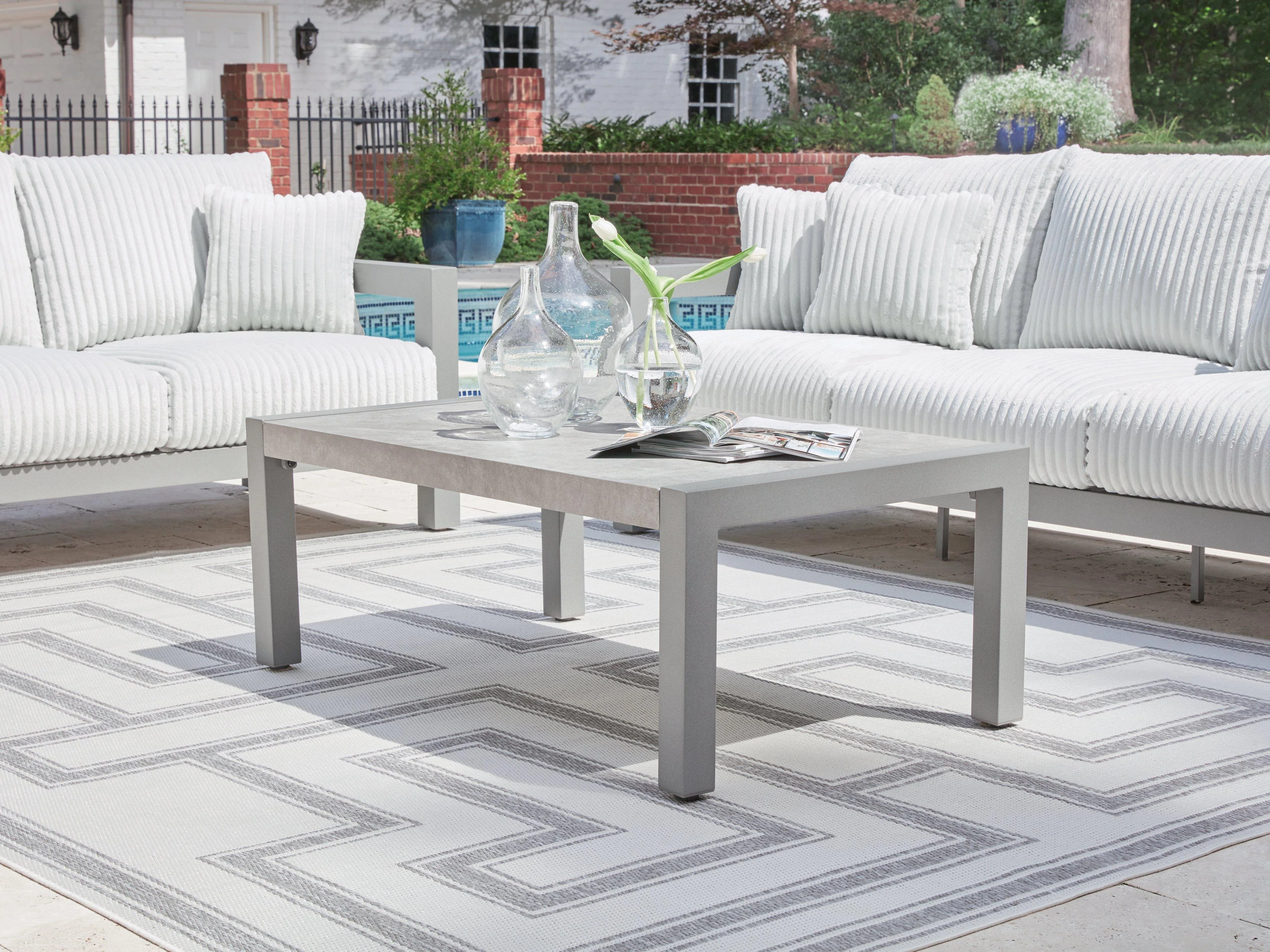 Hurley Park Outdoor Coffee Table - Image 2