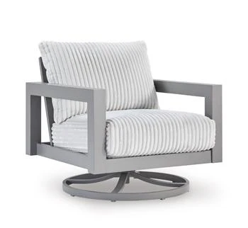 Hurley Park Outdoor Swivel Chair with Cushion - Image 3