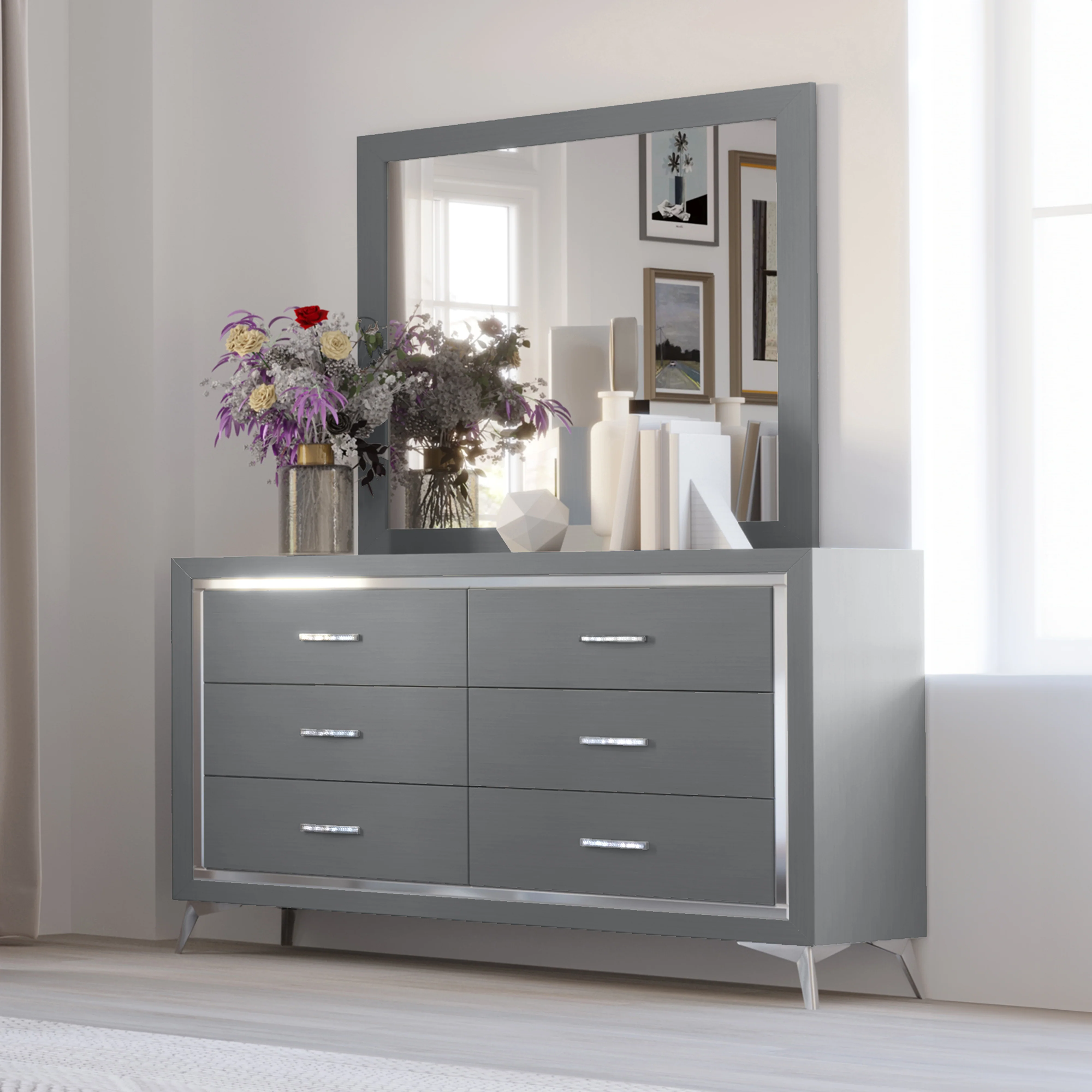 Huxley Mirror-Gray - Image 5
