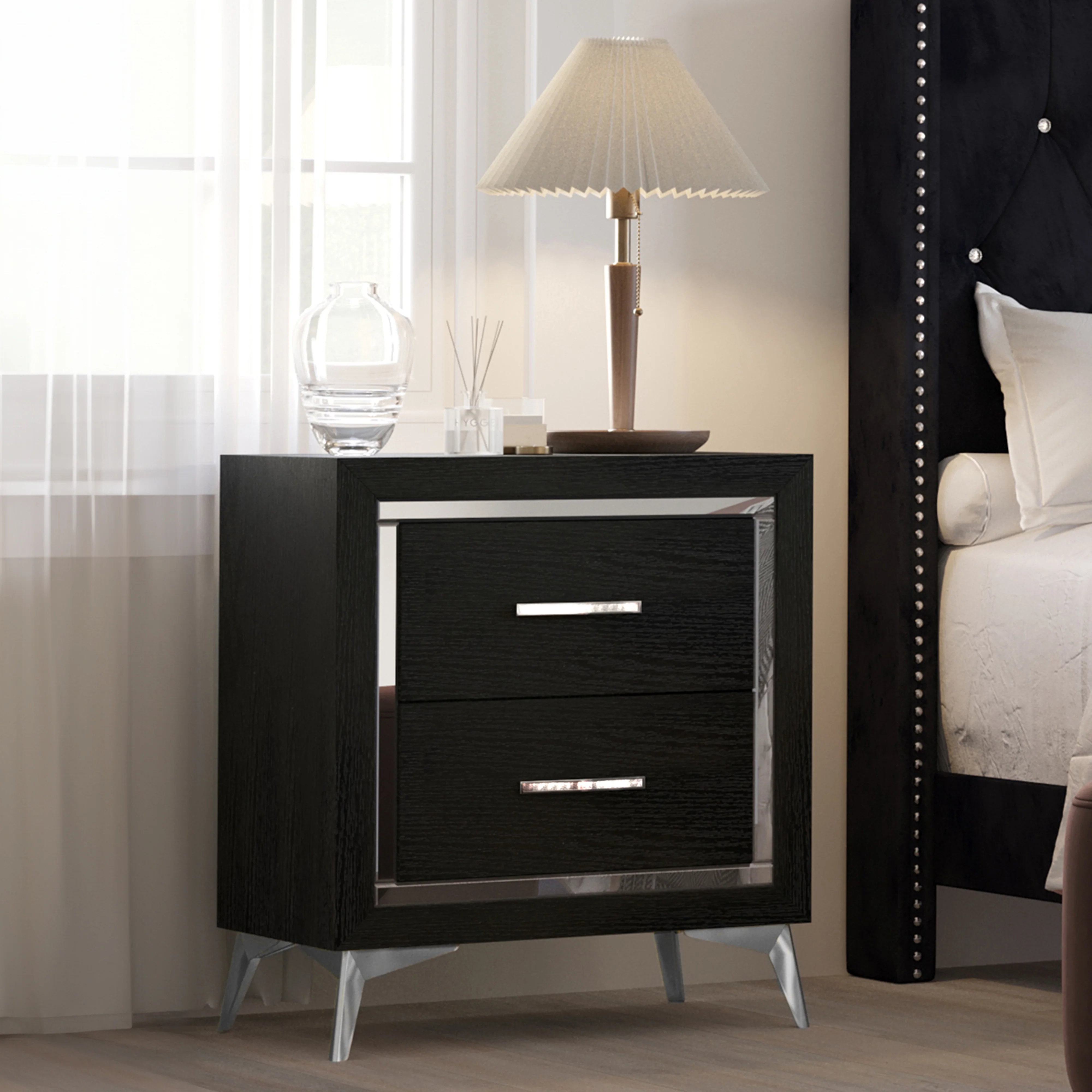 Huxley Nightstand-Black - Image 5