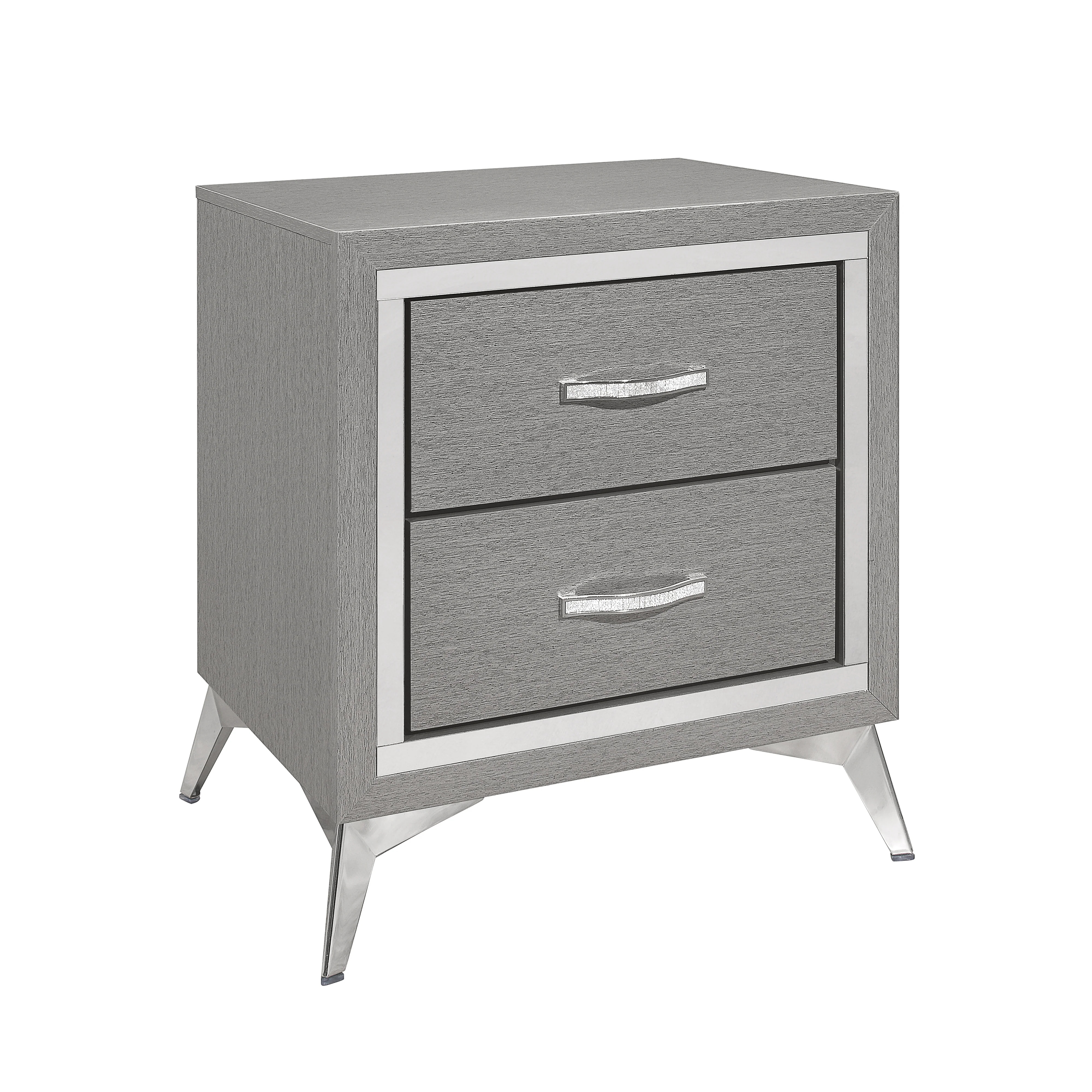 Huxley Nightstand-Gray