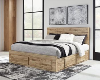 Hyanna Panel Storage Bed with 1 Under Bed Storage Drawer - Image 3