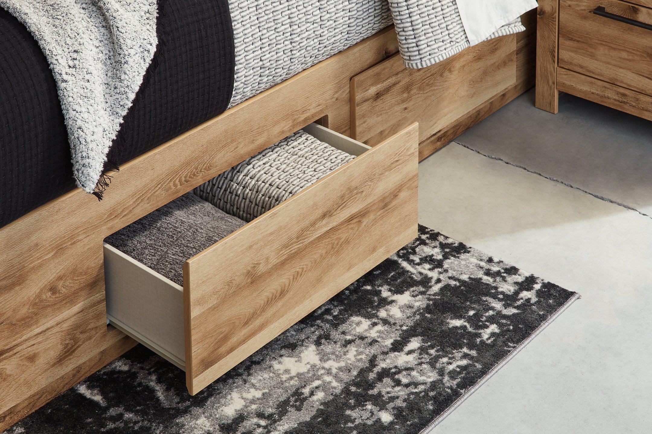 Hyanna Panel Storage Bed with 2 Under Bed Storage Drawer - Image 17