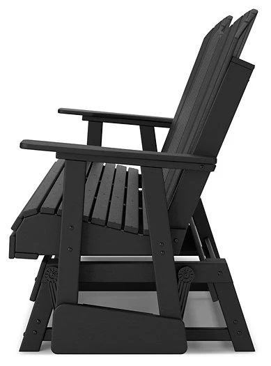 Hyland wave Outdoor Glider Loveseat - Image 17