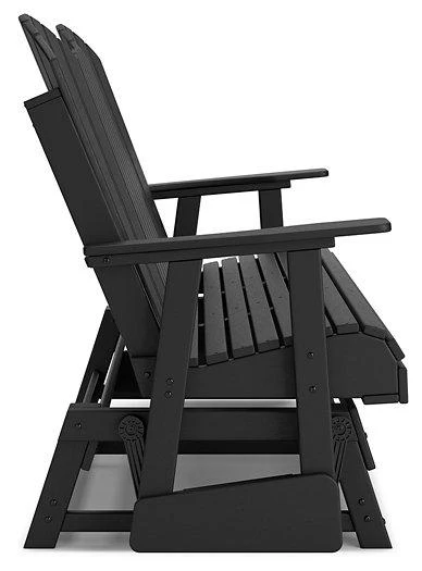Hyland wave Outdoor Glider Loveseat - Image 18