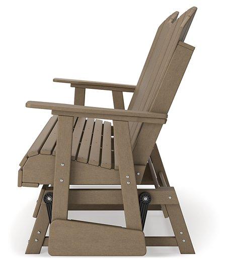 Hyland wave Outdoor Glider Loveseat - Image 26
