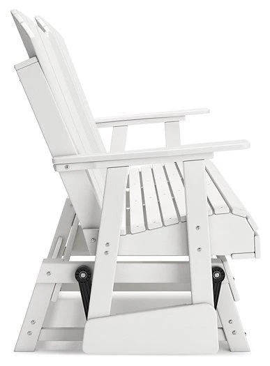 Hyland wave Outdoor Glider Loveseat - Image 9
