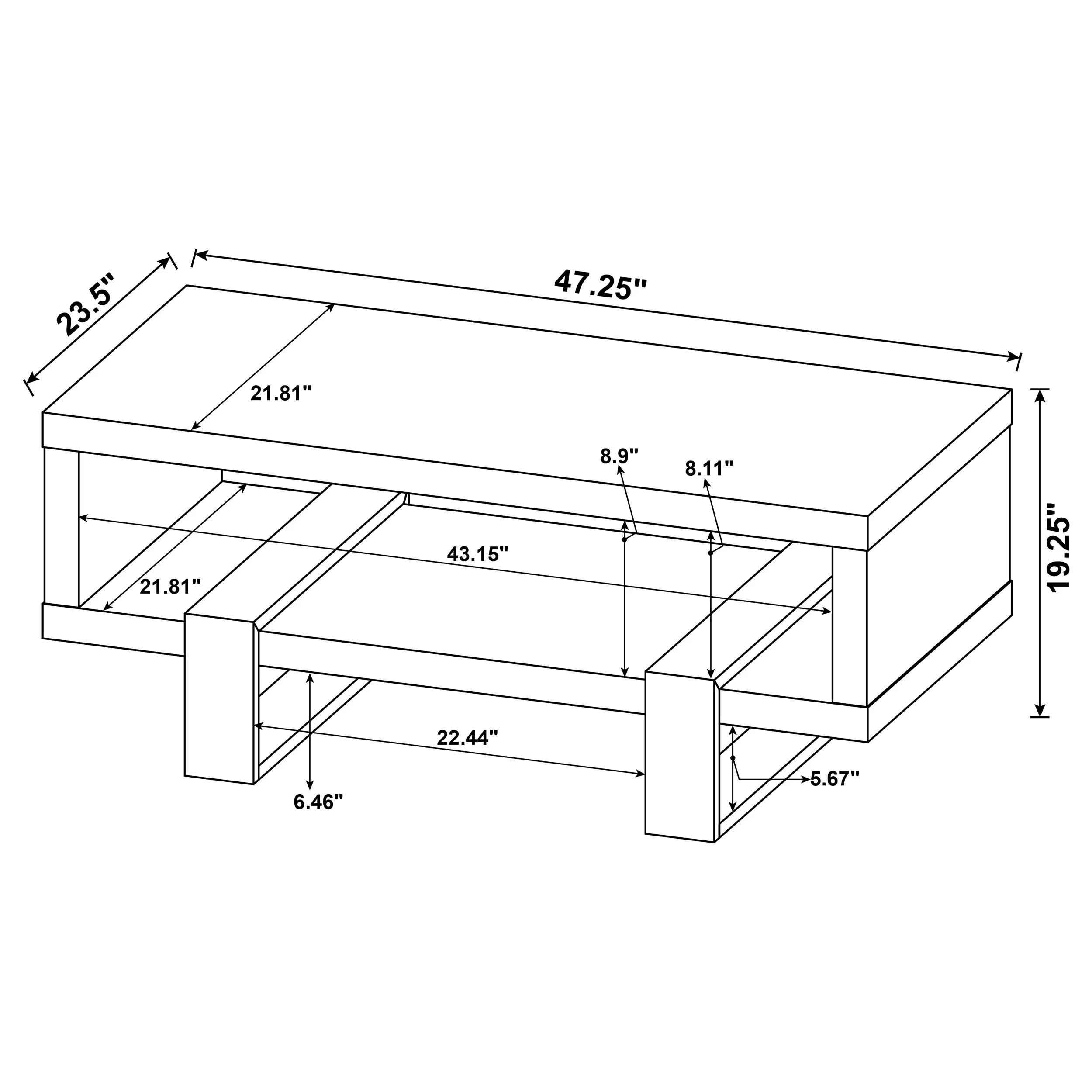 Dinard Coffee Table - Image 7