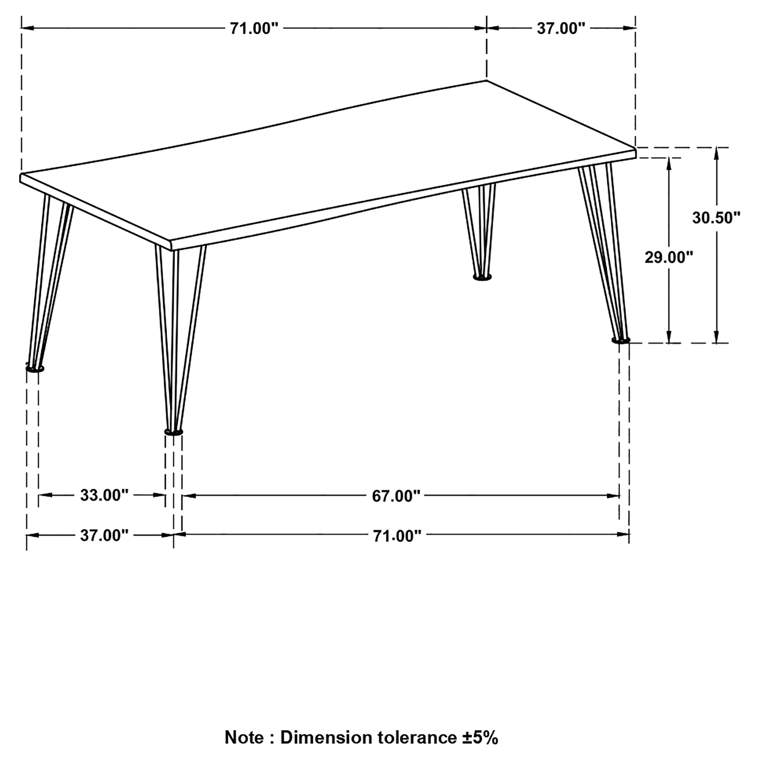 Sherman Dining Table - Image 9
