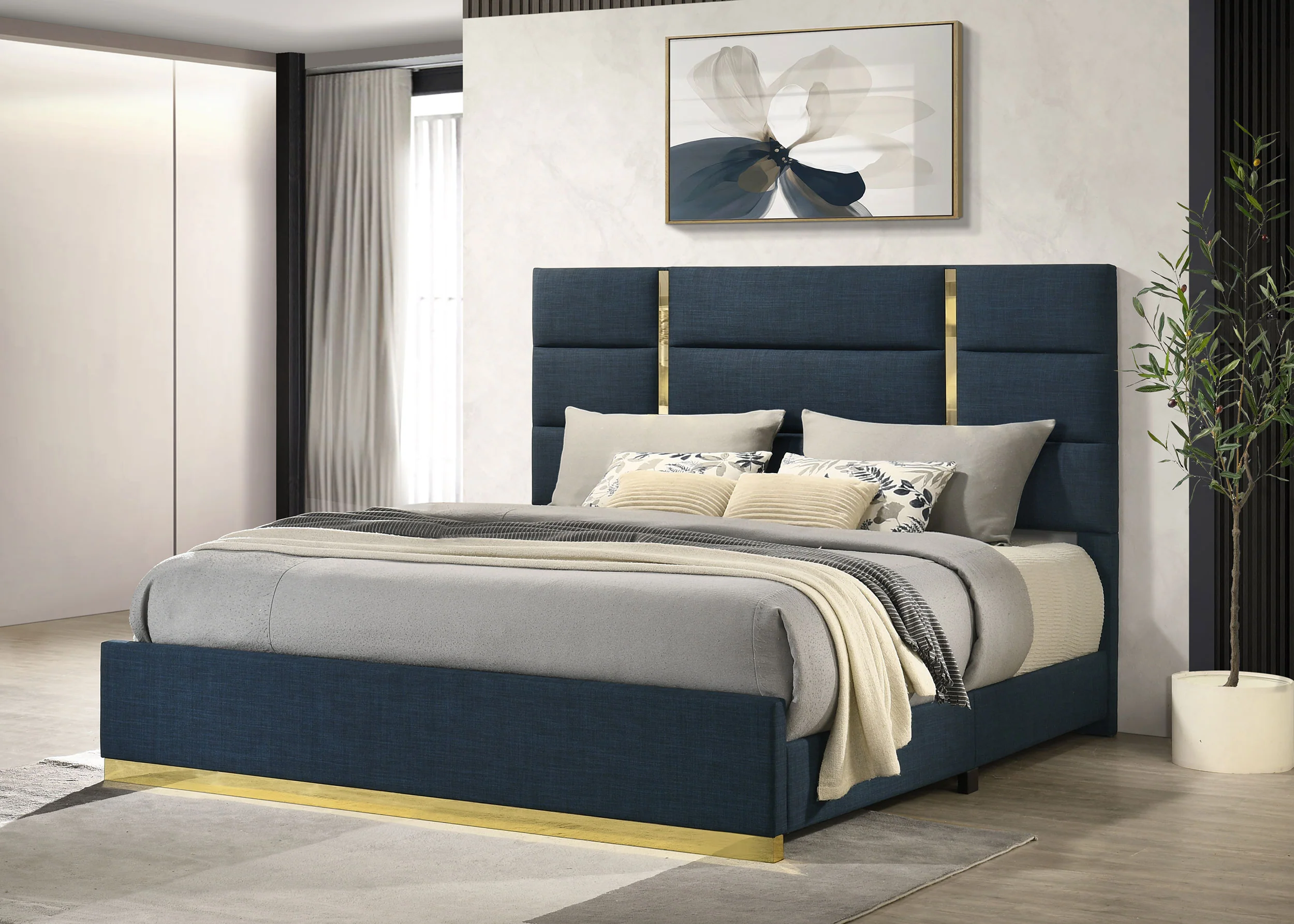 Ines Panel Bed - Image 22
