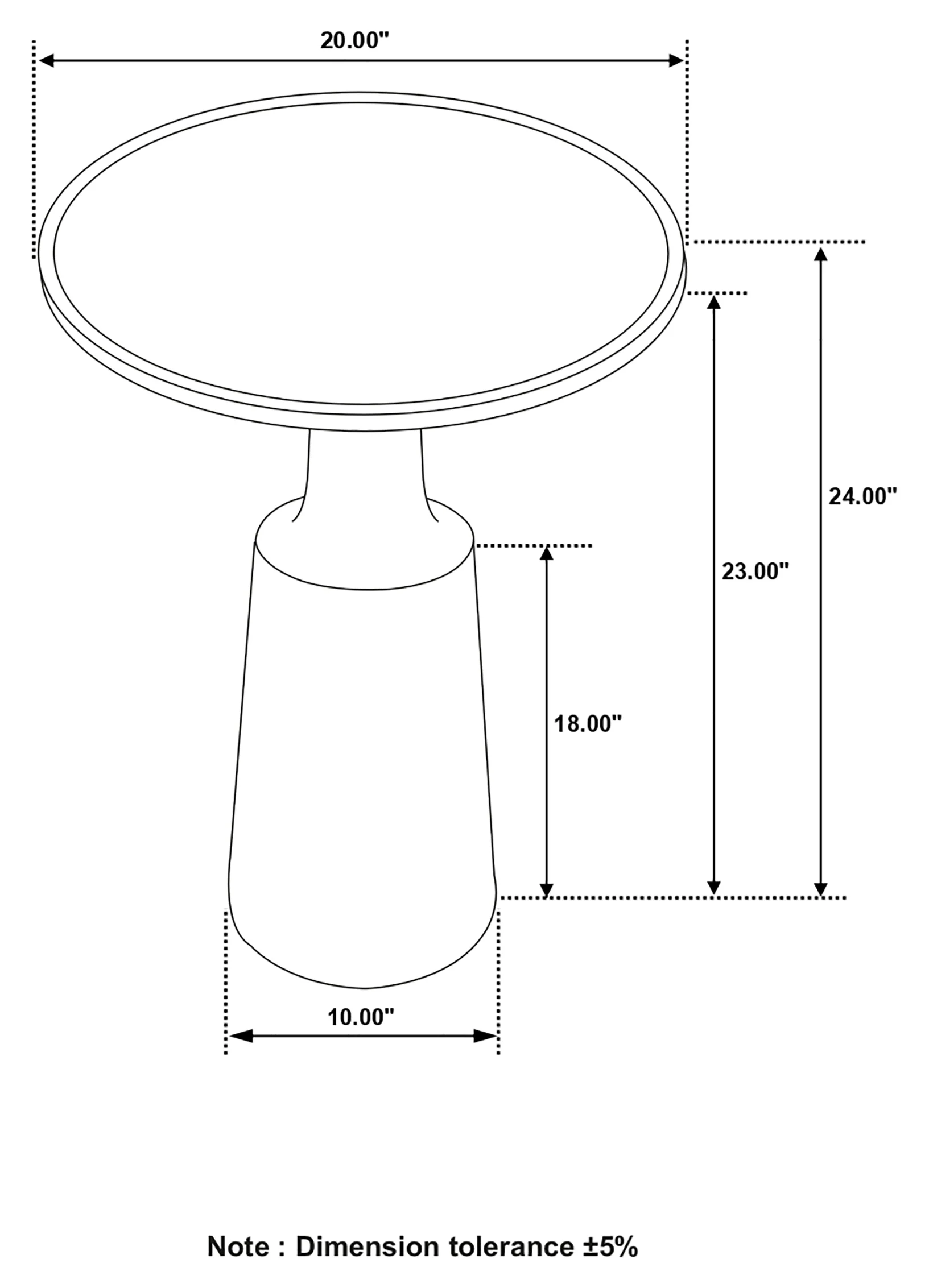 Ixia Side Table - Image 11