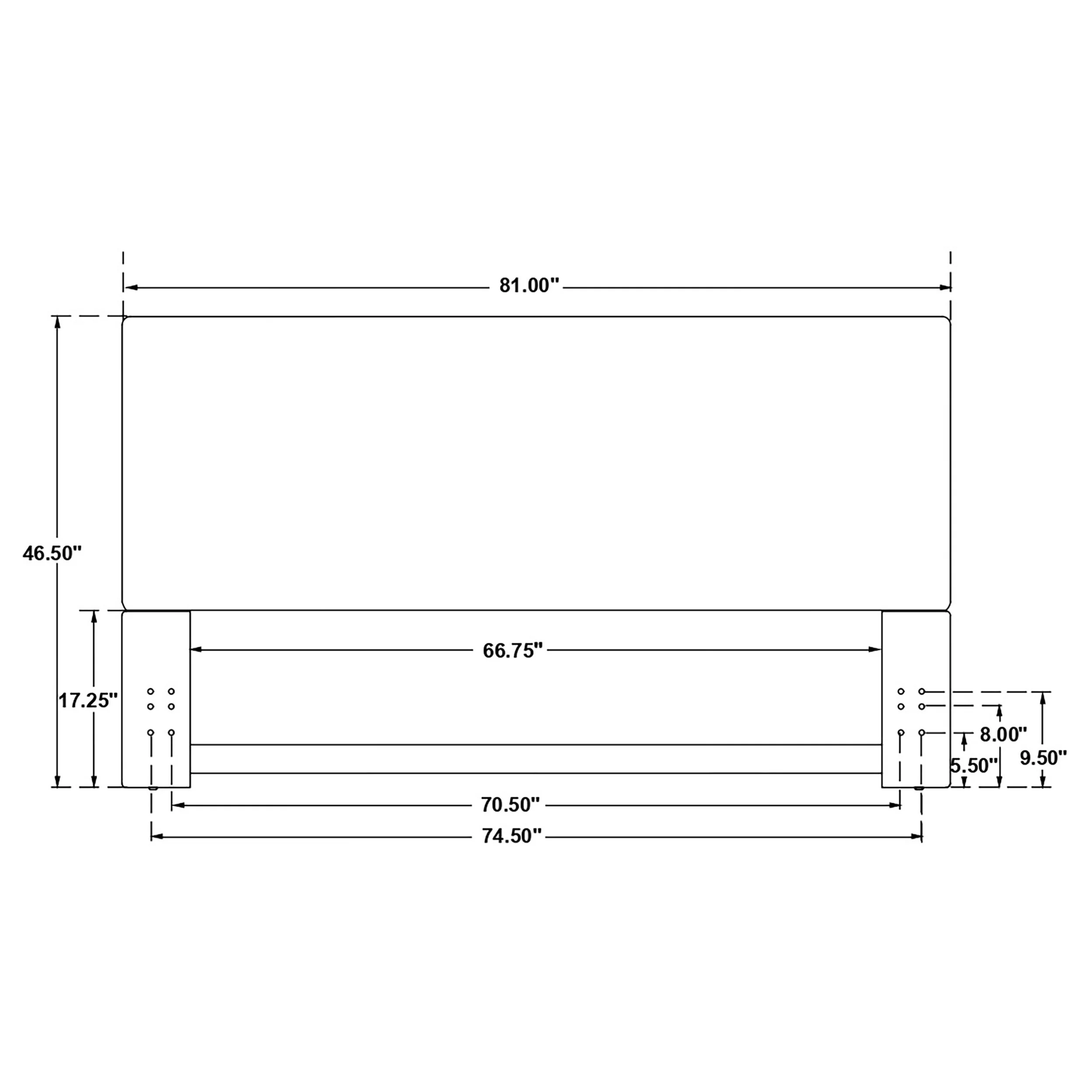 Izzy Eastern / California King Headboard - Image 8