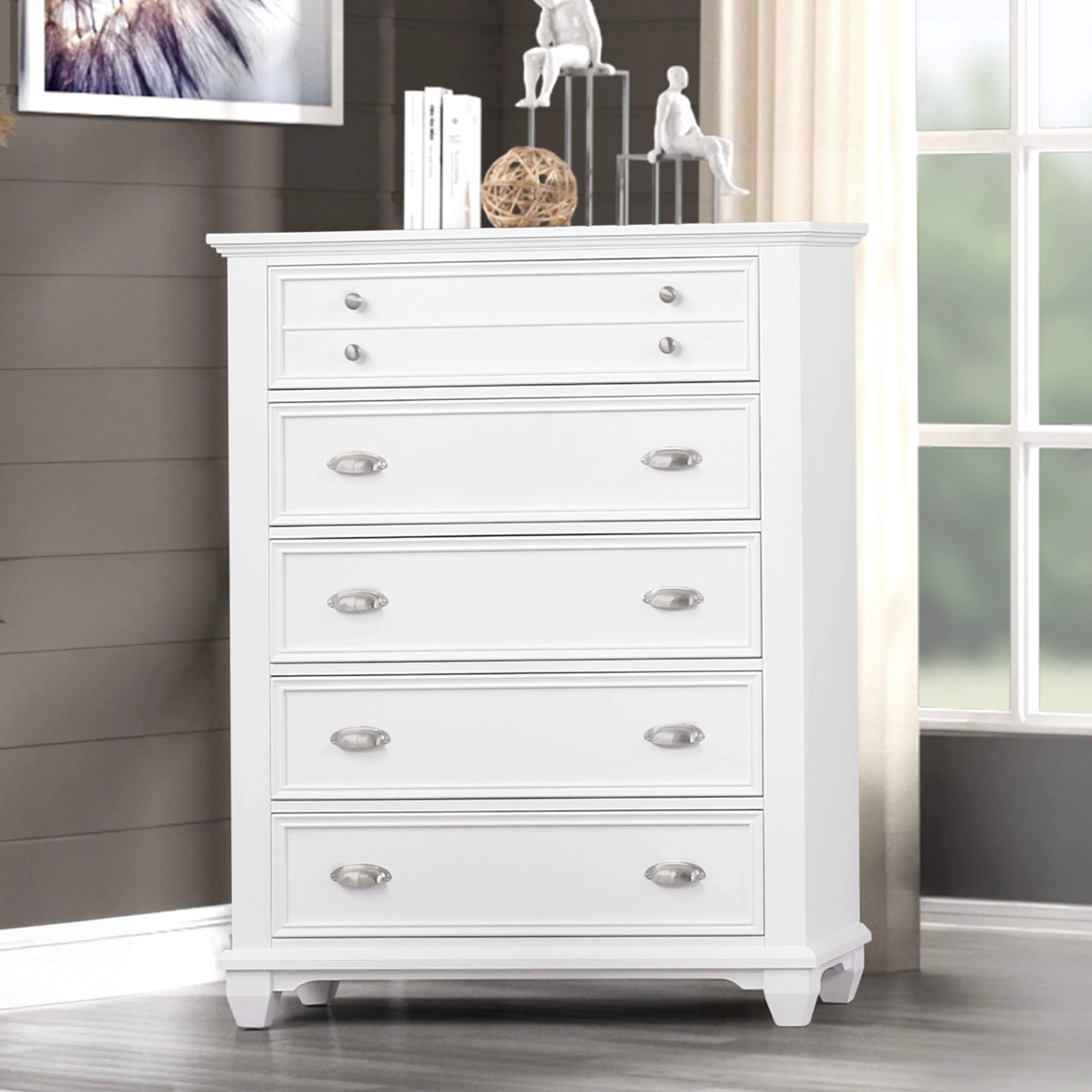 Jamestown Chest- White - Image 7