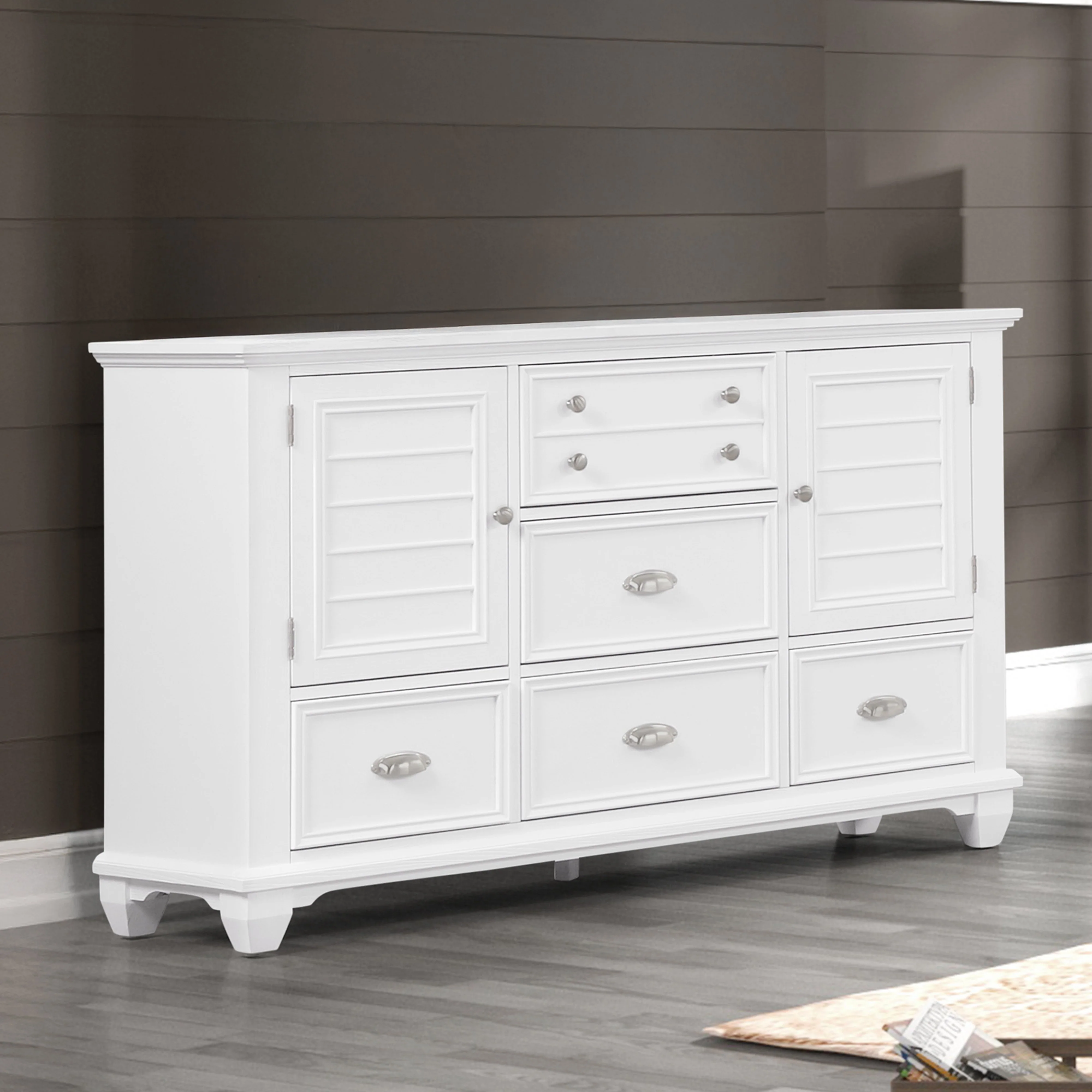 Jamestown Dresser- White - Image 7