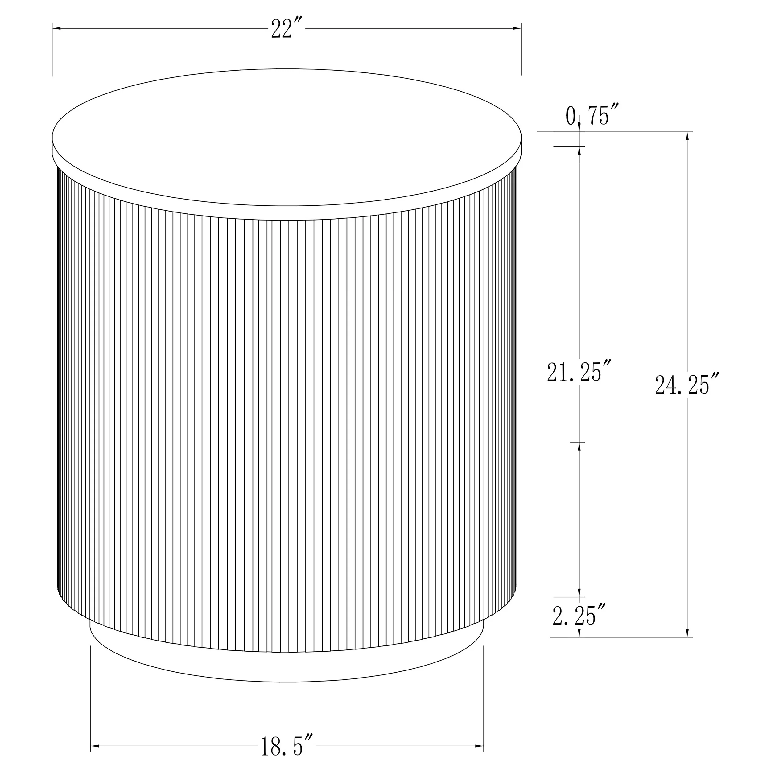Jason End Table - Image 7