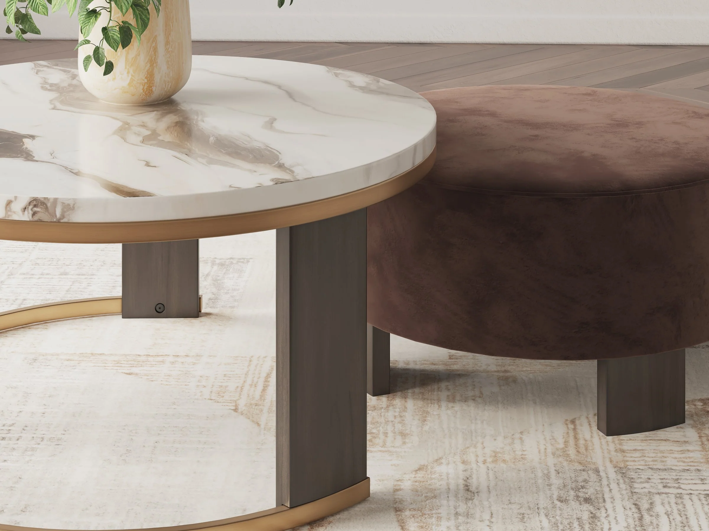 Jazmore Nesting Coffee Table (Set of 2) - Image 9