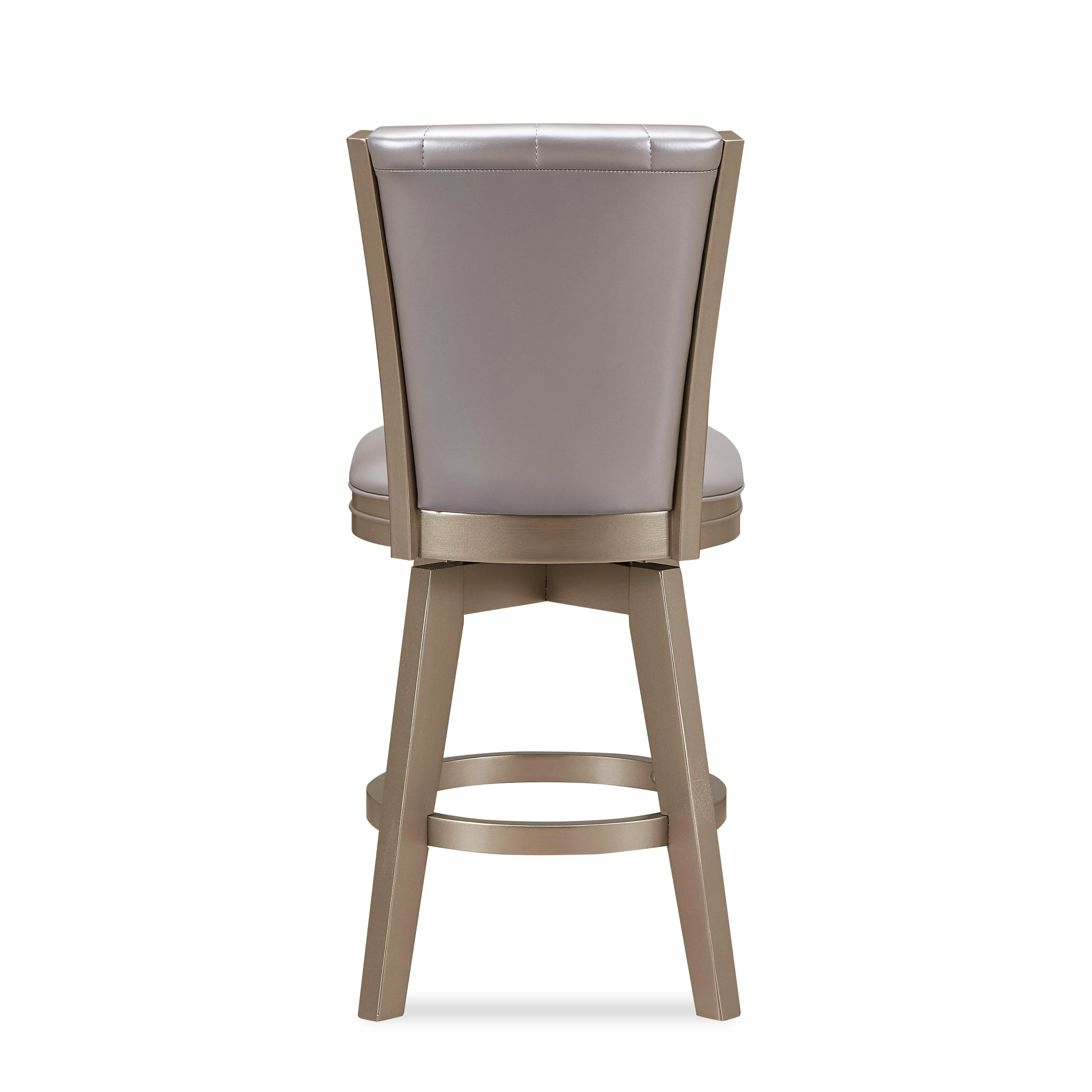 JAZZ 24" SWIVEL COUNTER STOOL-PEARL/GOLD - Image 5