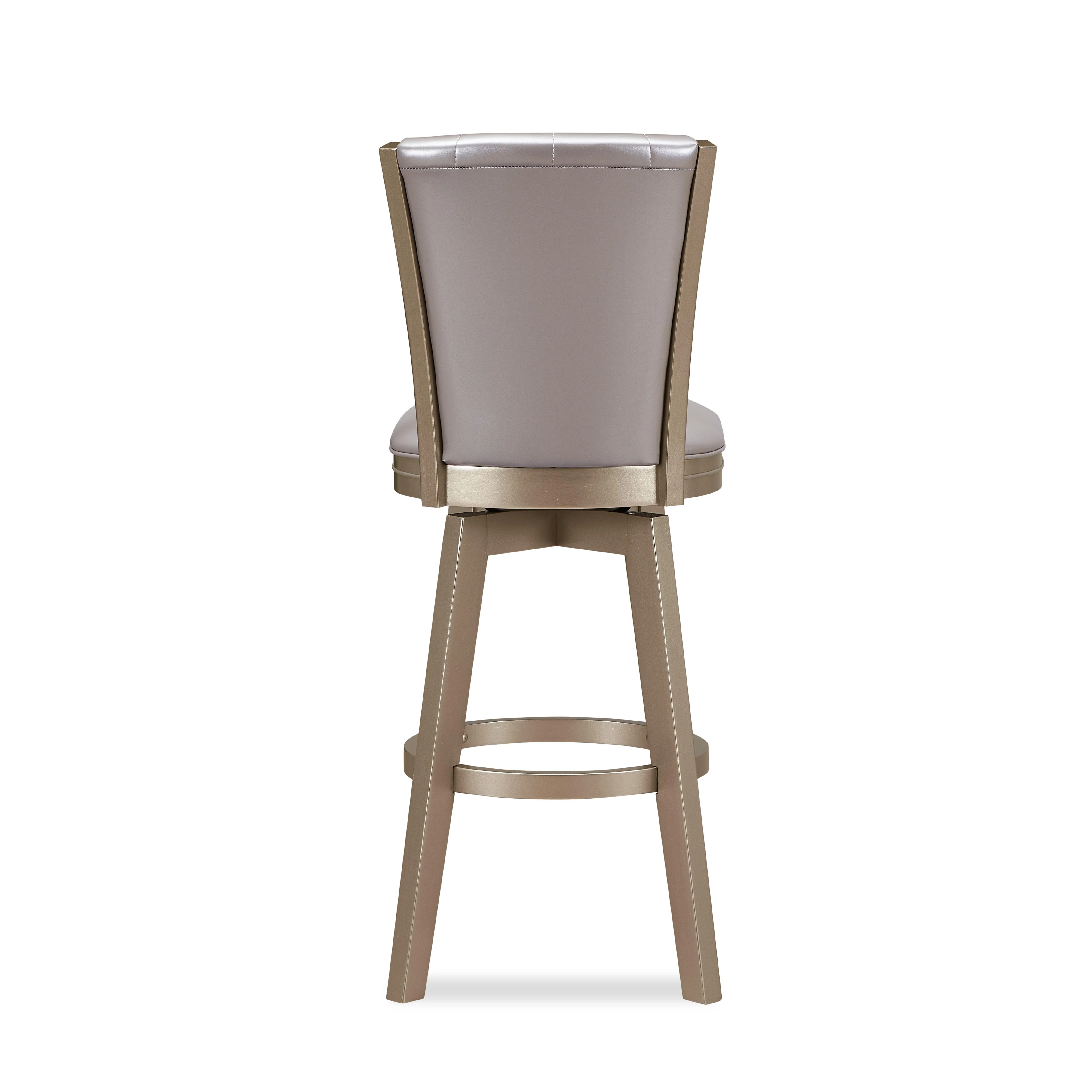 JAZZ 30" SWIVEL BAR STOOL-PEARL/GOLD - Image 5