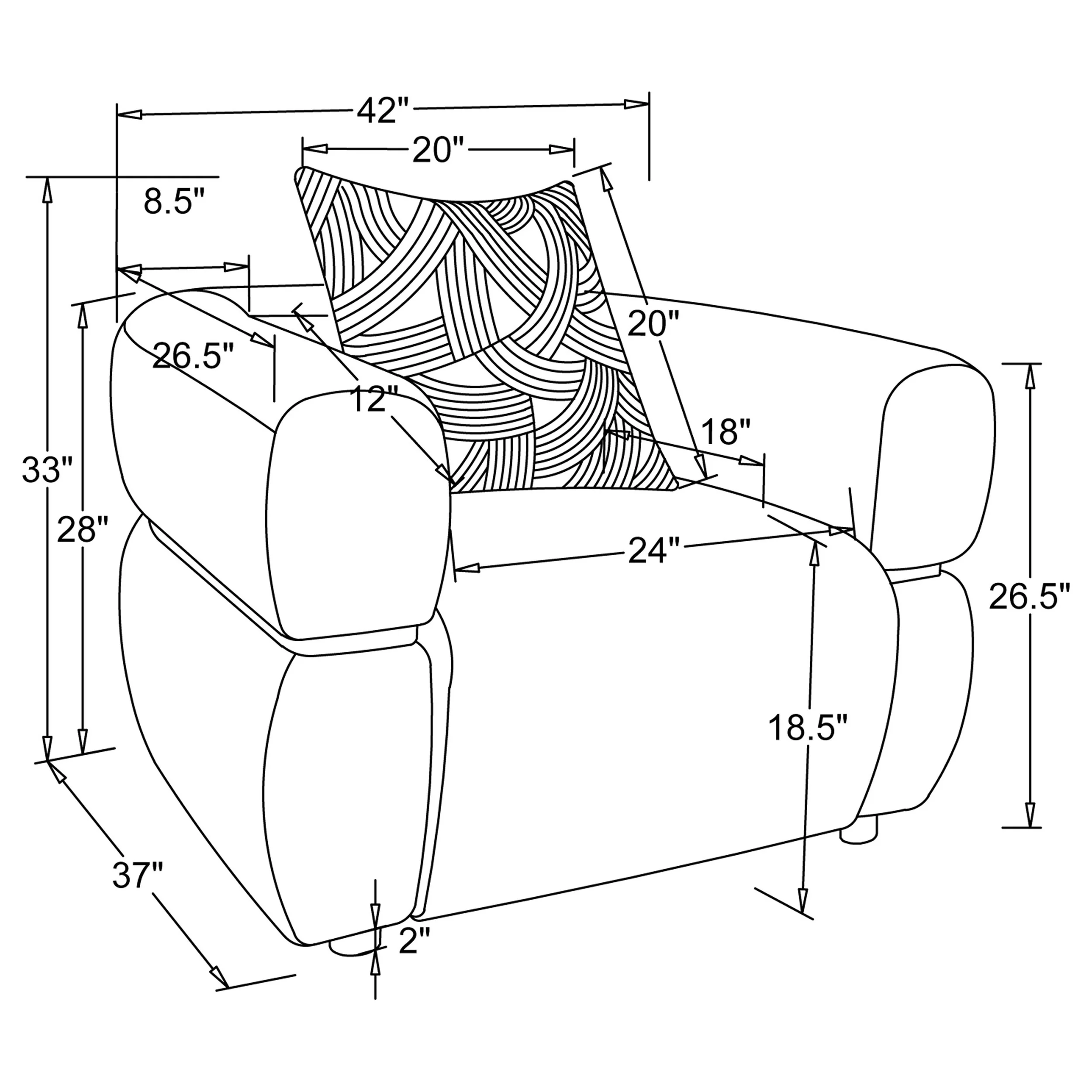 Jeanette Accent Chair - Image 11