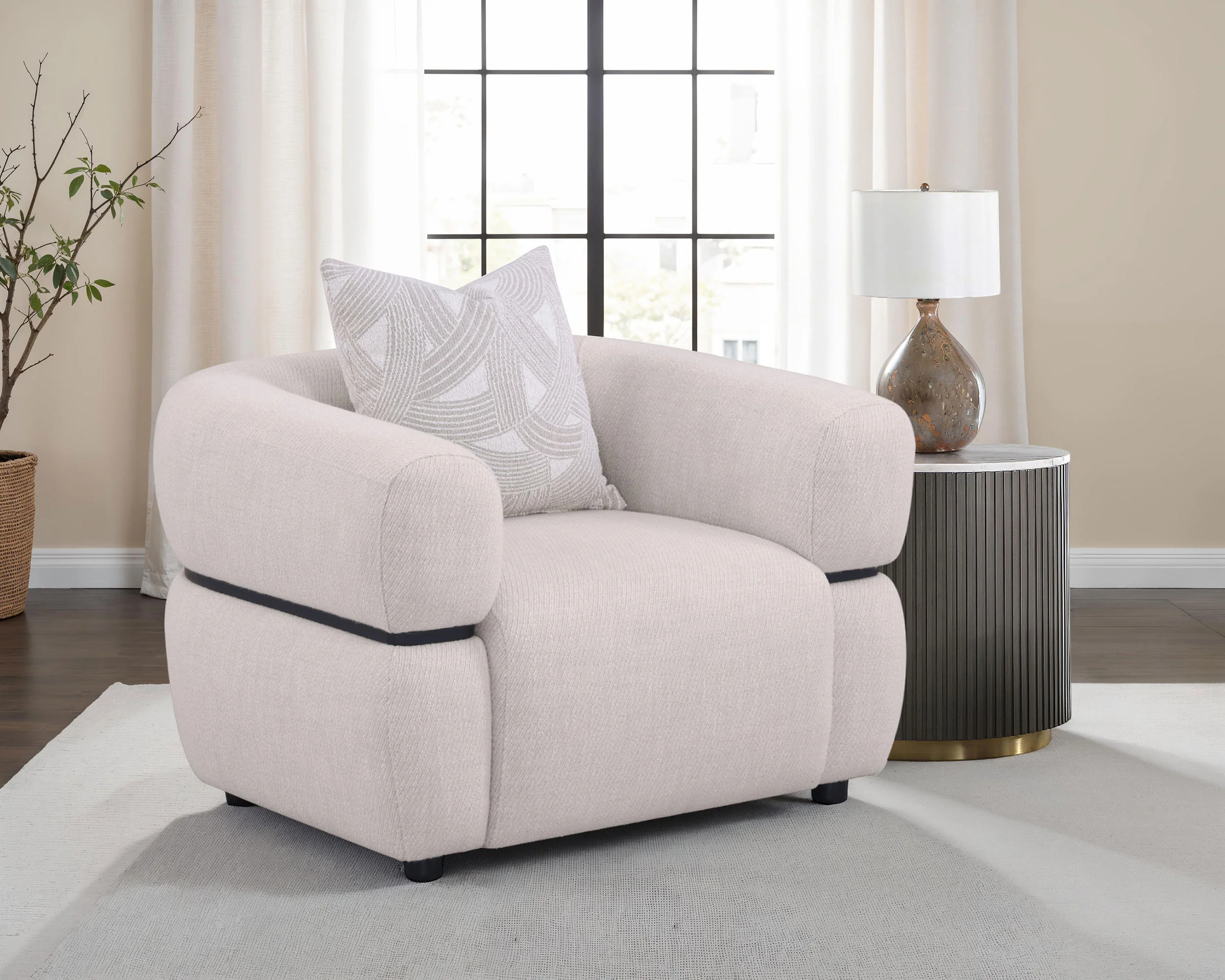 Jeanette Accent Chair - Image 2