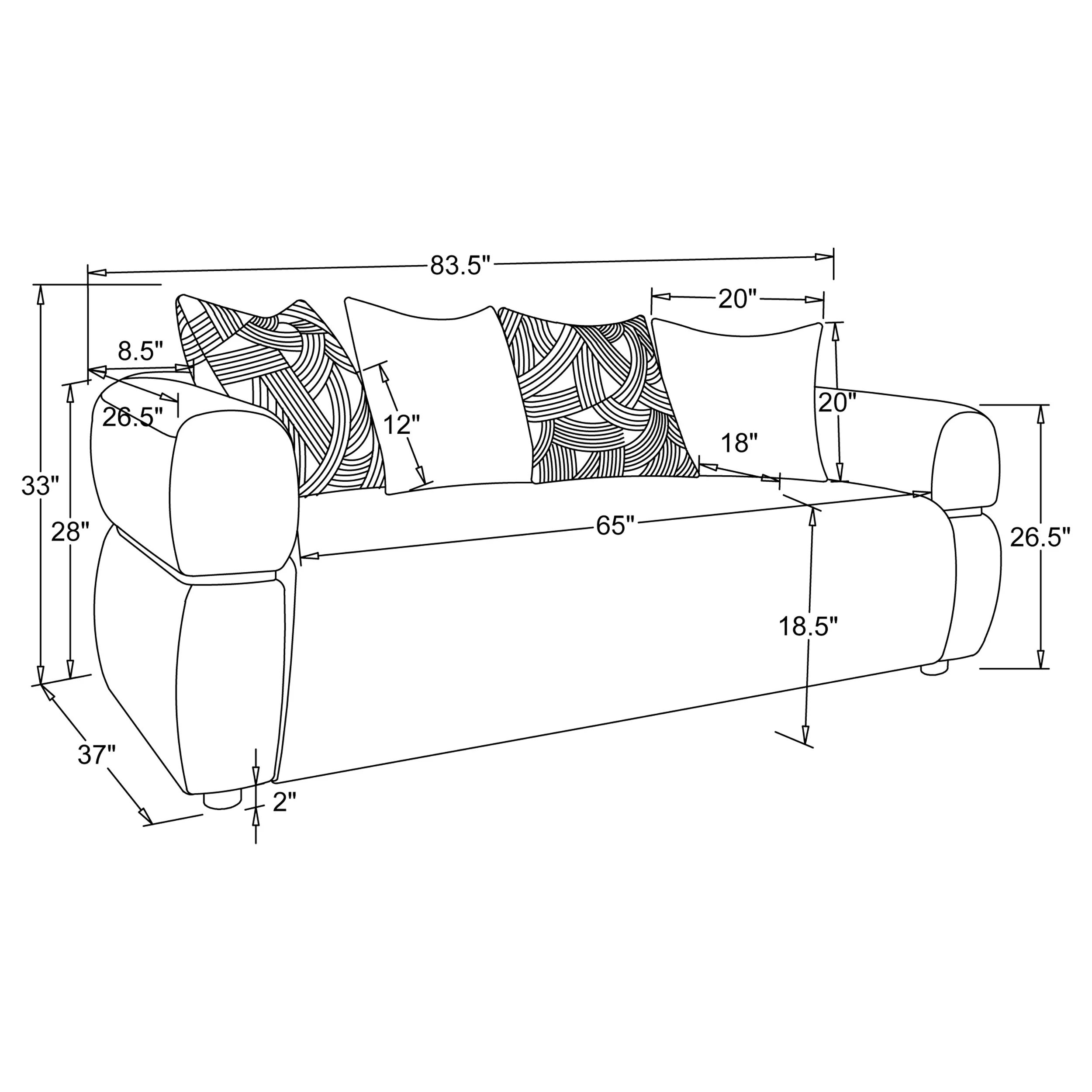 Jeanette Sofa - Image 11