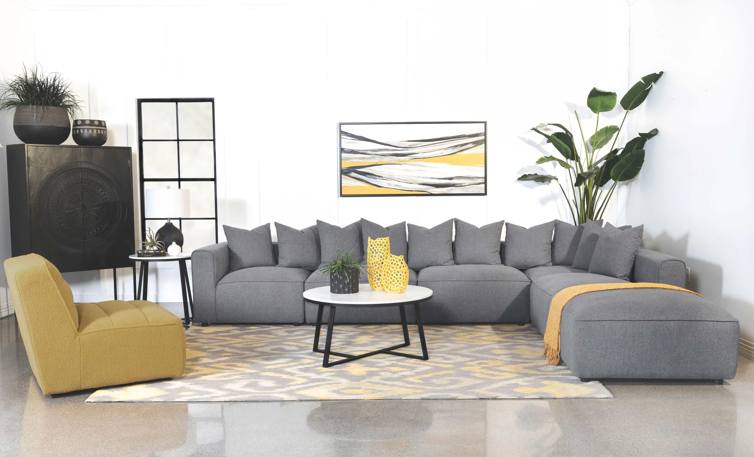 Jennifer Upholstered Corner Chair - Image 16