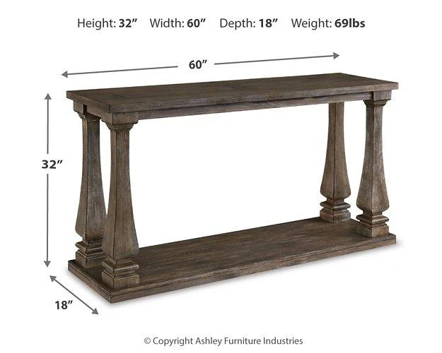 Johnelle Sofa Table - Image 4
