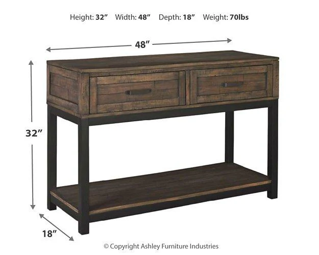 Johurst Sofa/Console Table - Image 4